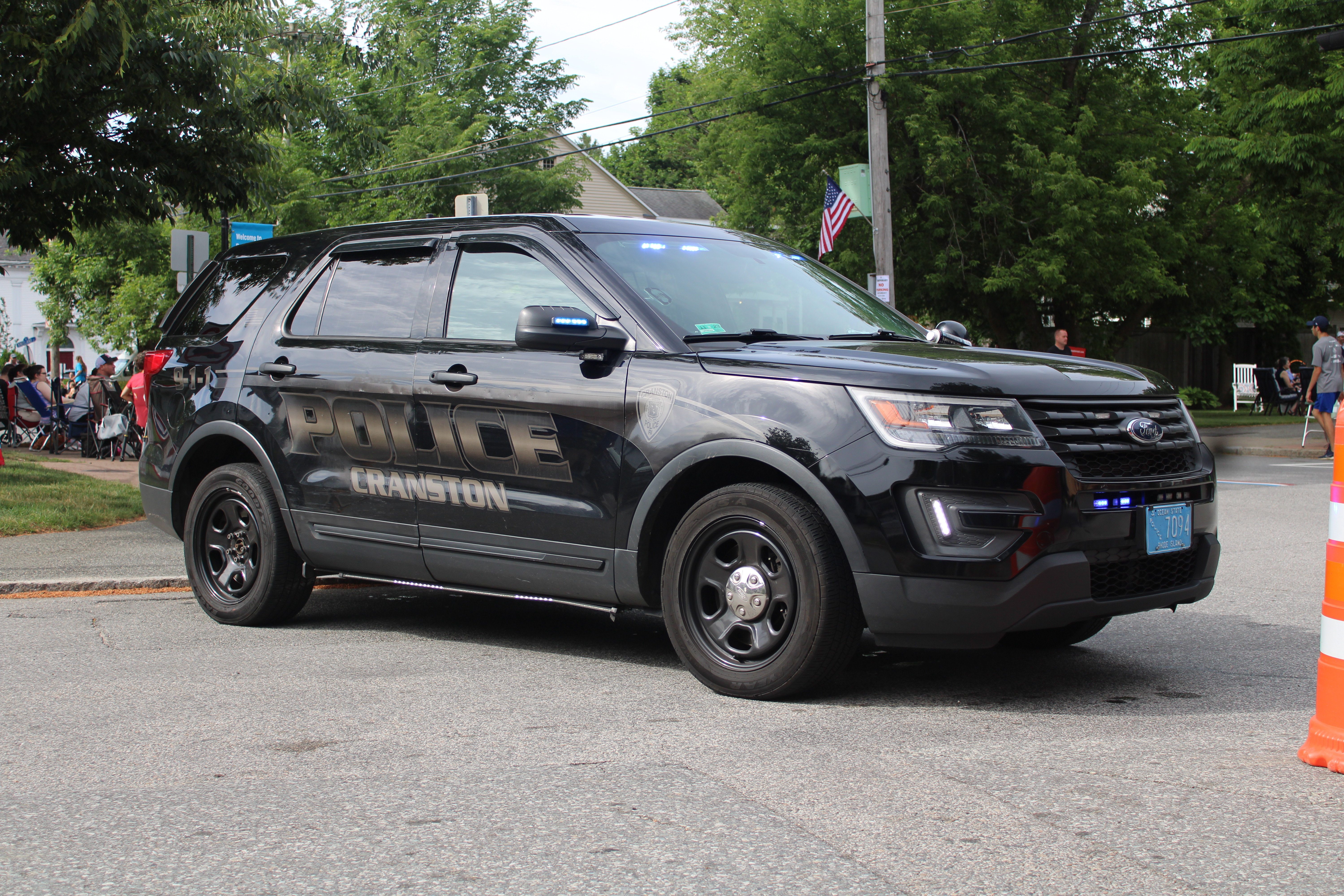 A photo  of Cranston Police
            Cruiser 212, a 2018-2019 Ford Police Interceptor Utility             taken by @riemergencyvehicles