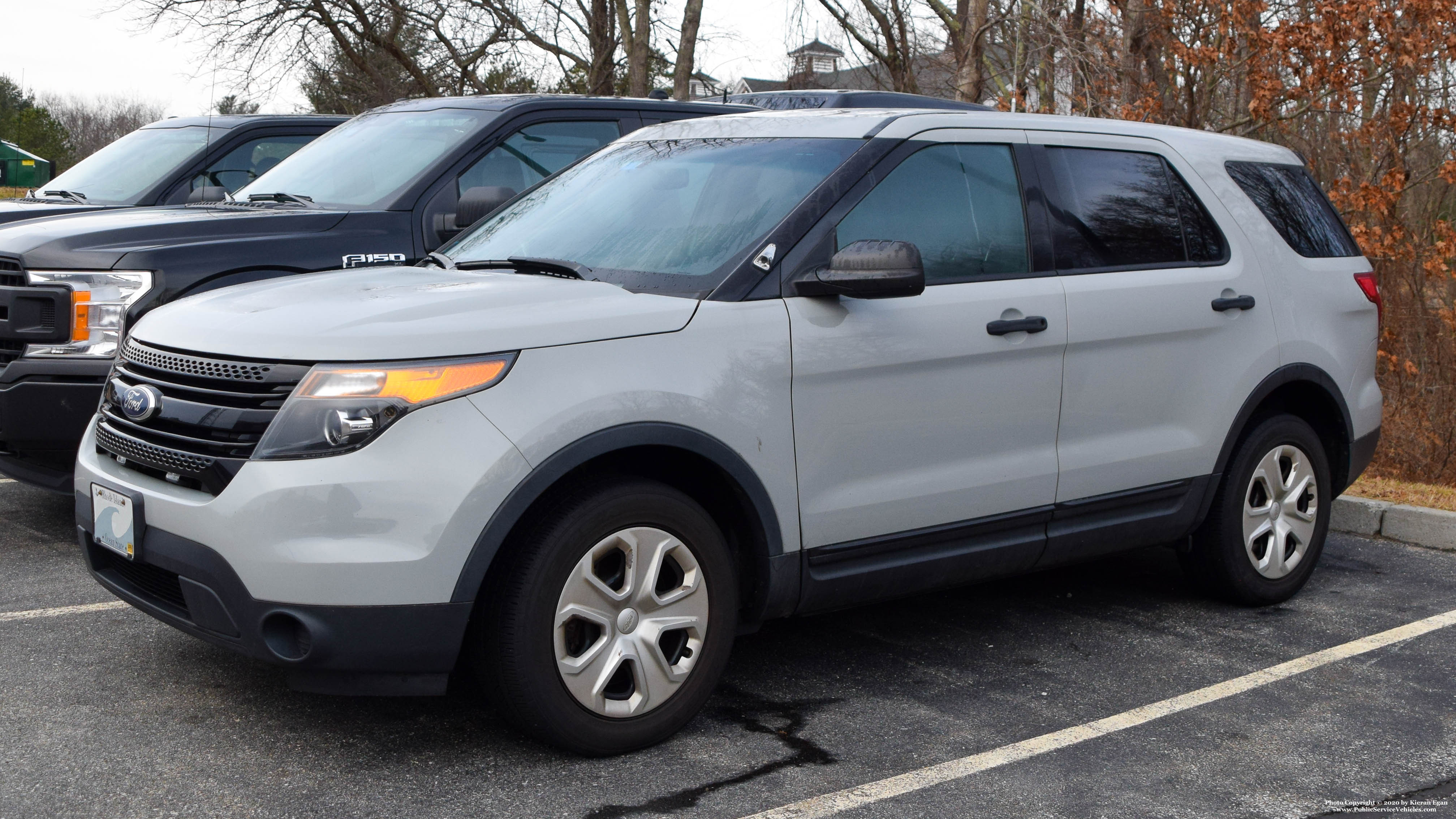 A photo  of Rhode Island State Police
            Unmarked Unit, a 2013-2015 Ford Police Interceptor Utility             taken by Kieran Egan