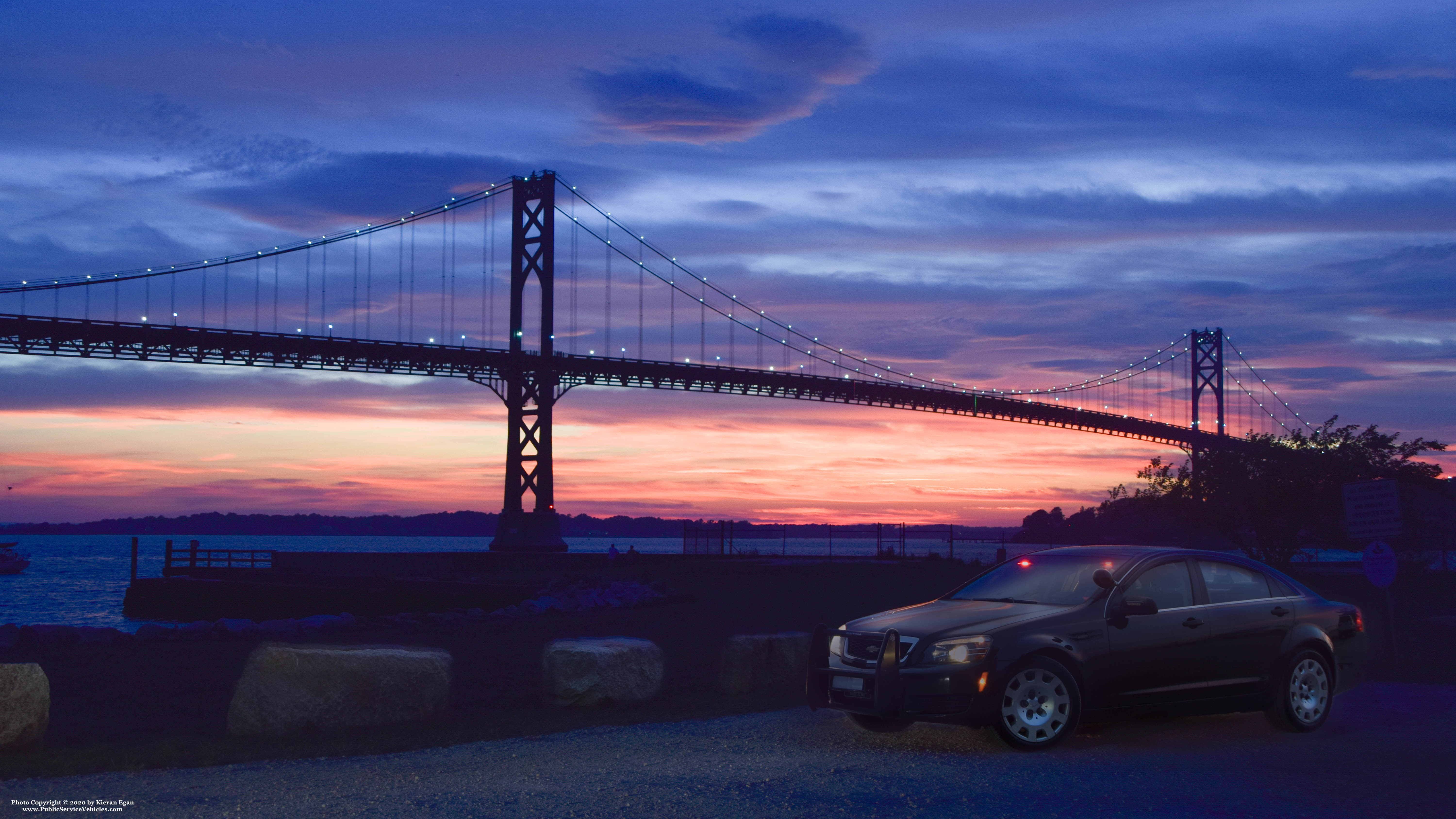 A photo  of Rhode Island State Police
            Cruiser 70, a 2013 Chevrolet Caprice             taken by Kieran Egan