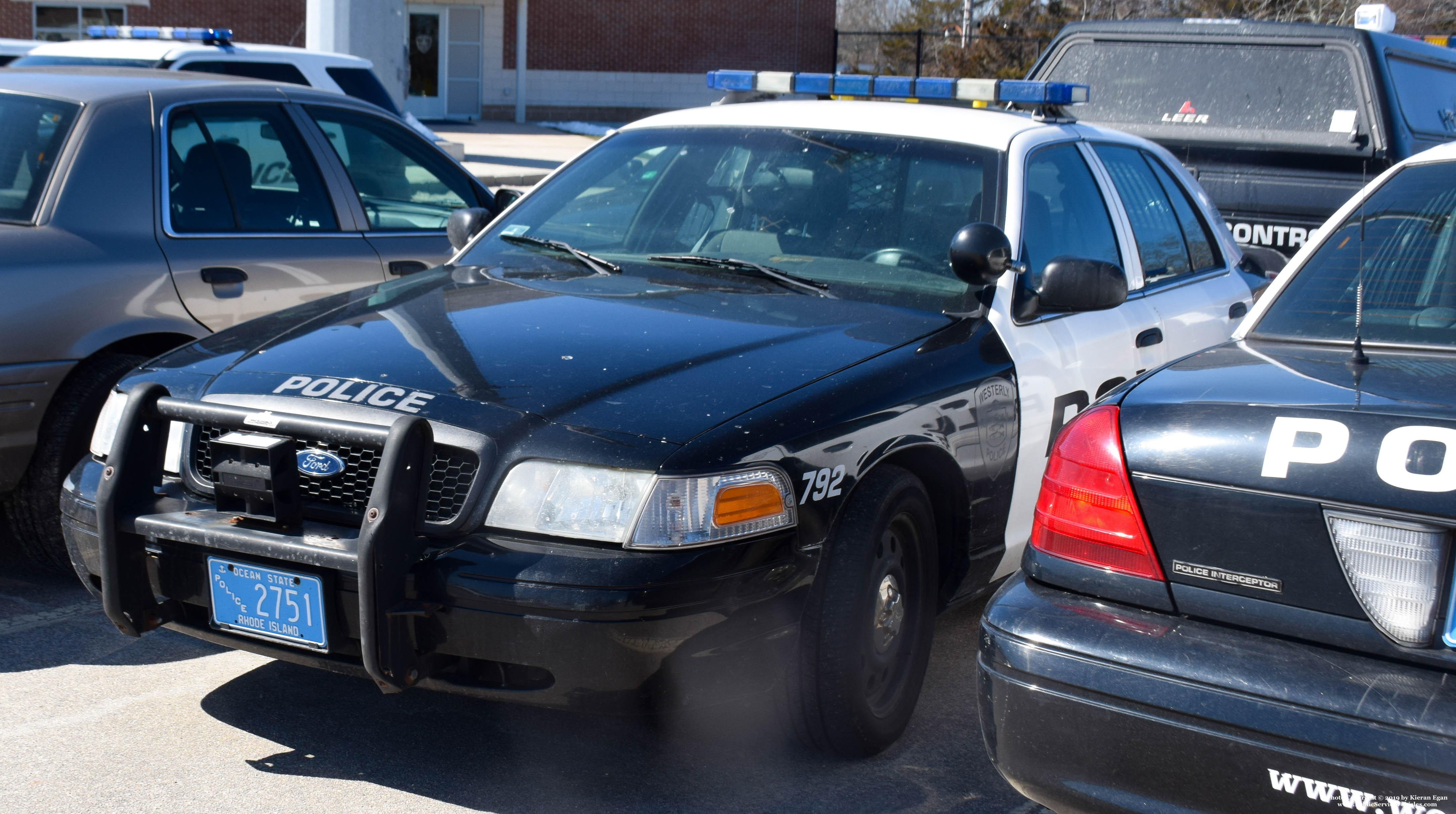 A photo  of Westerly Police
            Cruiser 792, a 2006-2011 Ford Crown Victoria Police Interceptor             taken by Kieran Egan