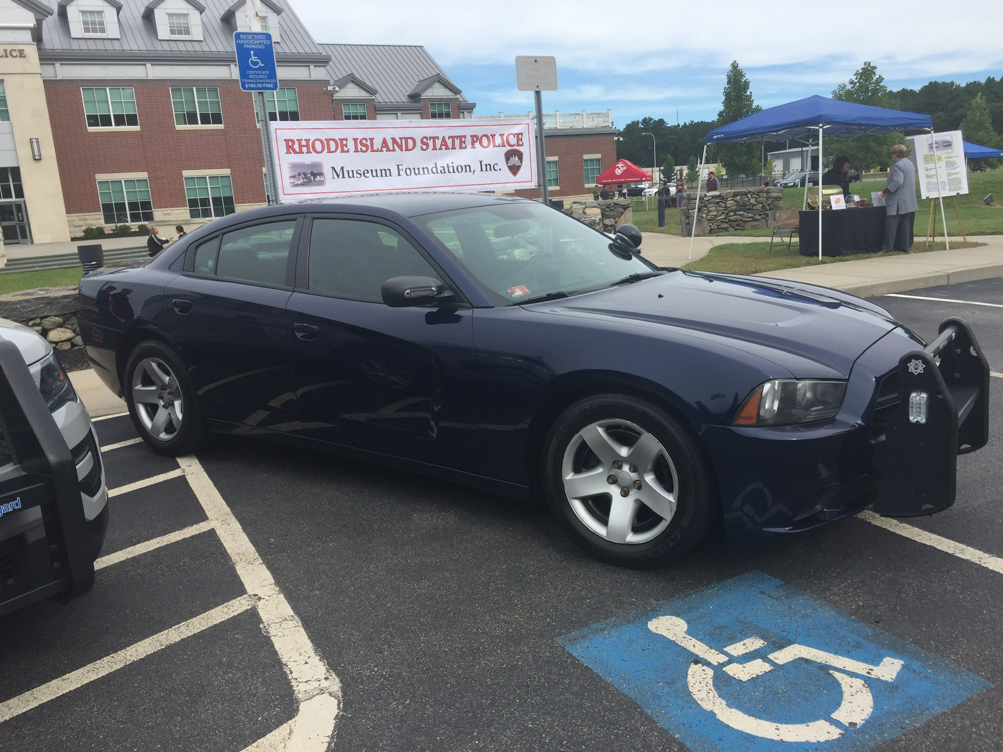 A photo  of Rhode Island State Police
            Cruiser 91, a 2013 Dodge Charger             taken by @riemergencyvehicles