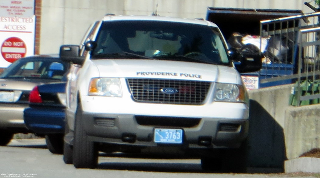 A photo  of Providence Police
            Cruiser 3763, a 2003-2006 Ford Expedition             taken by Kieran Egan