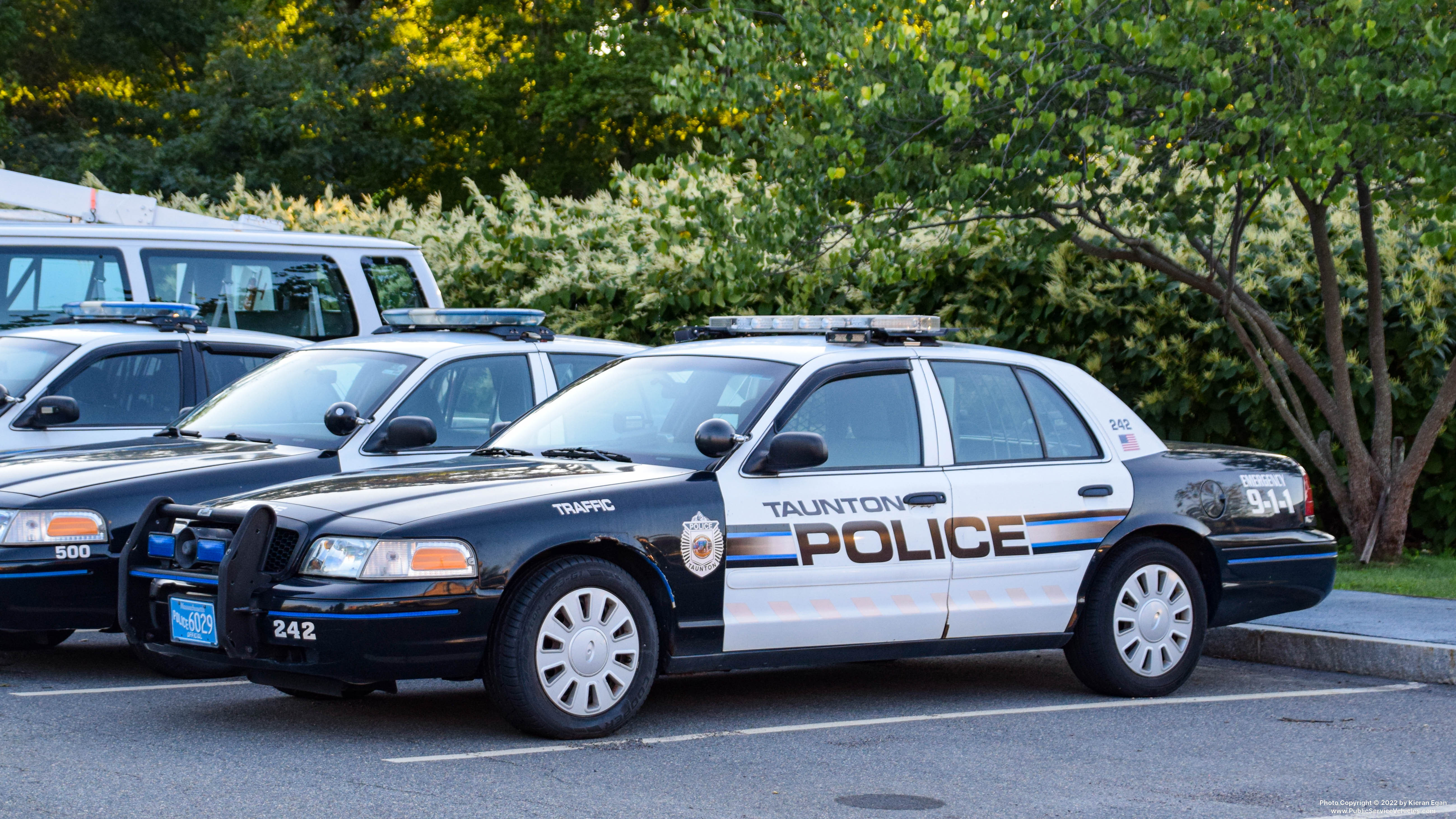 A photo  of Taunton Police
            Cruiser 242, a 2008 Ford Crown Victoria Police Interceptor             taken by Kieran Egan