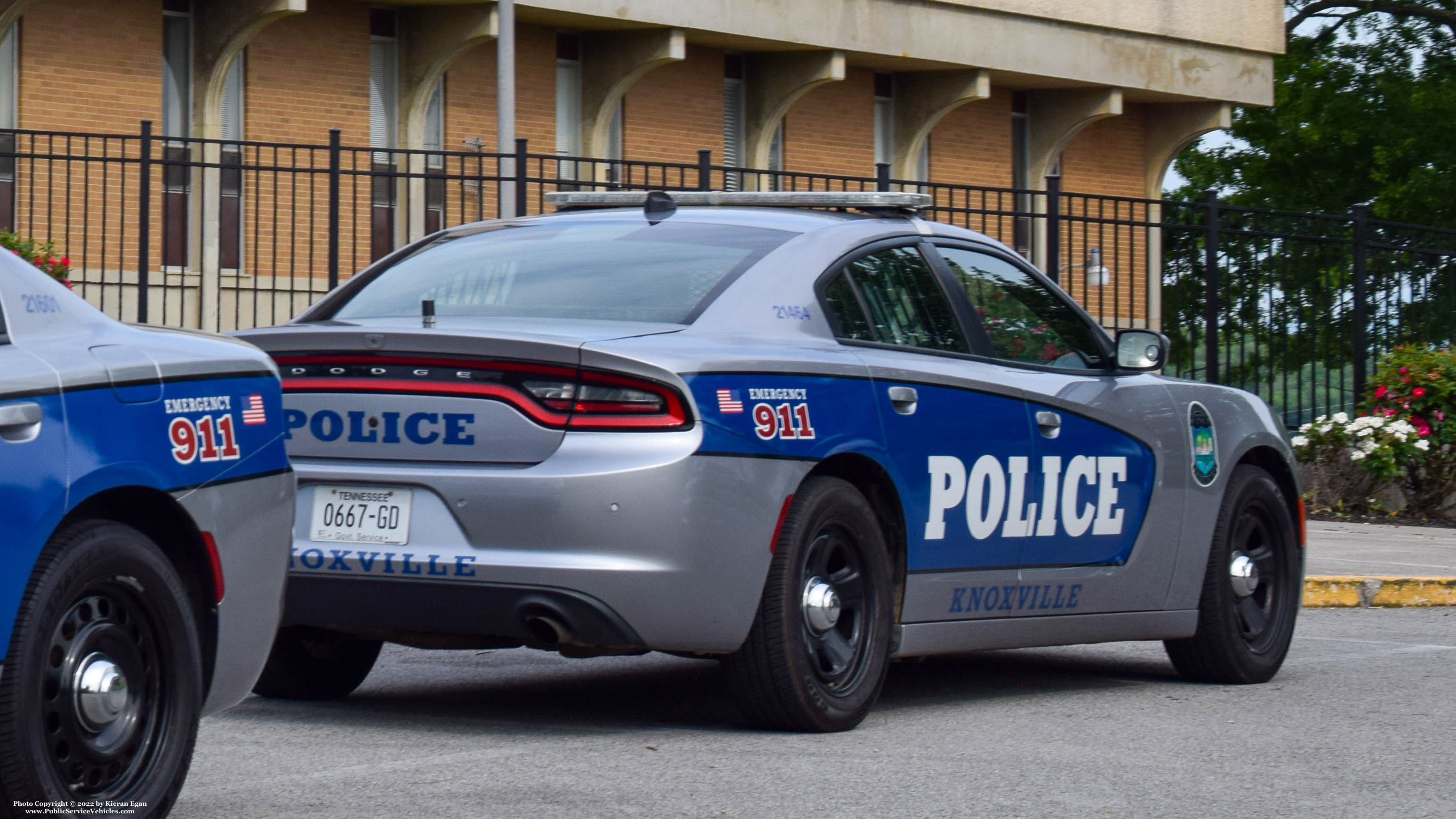 A photo  of Knoxville Police
            Cruiser 21464, a 2015-2019 Dodge Charger             taken by Kieran Egan
