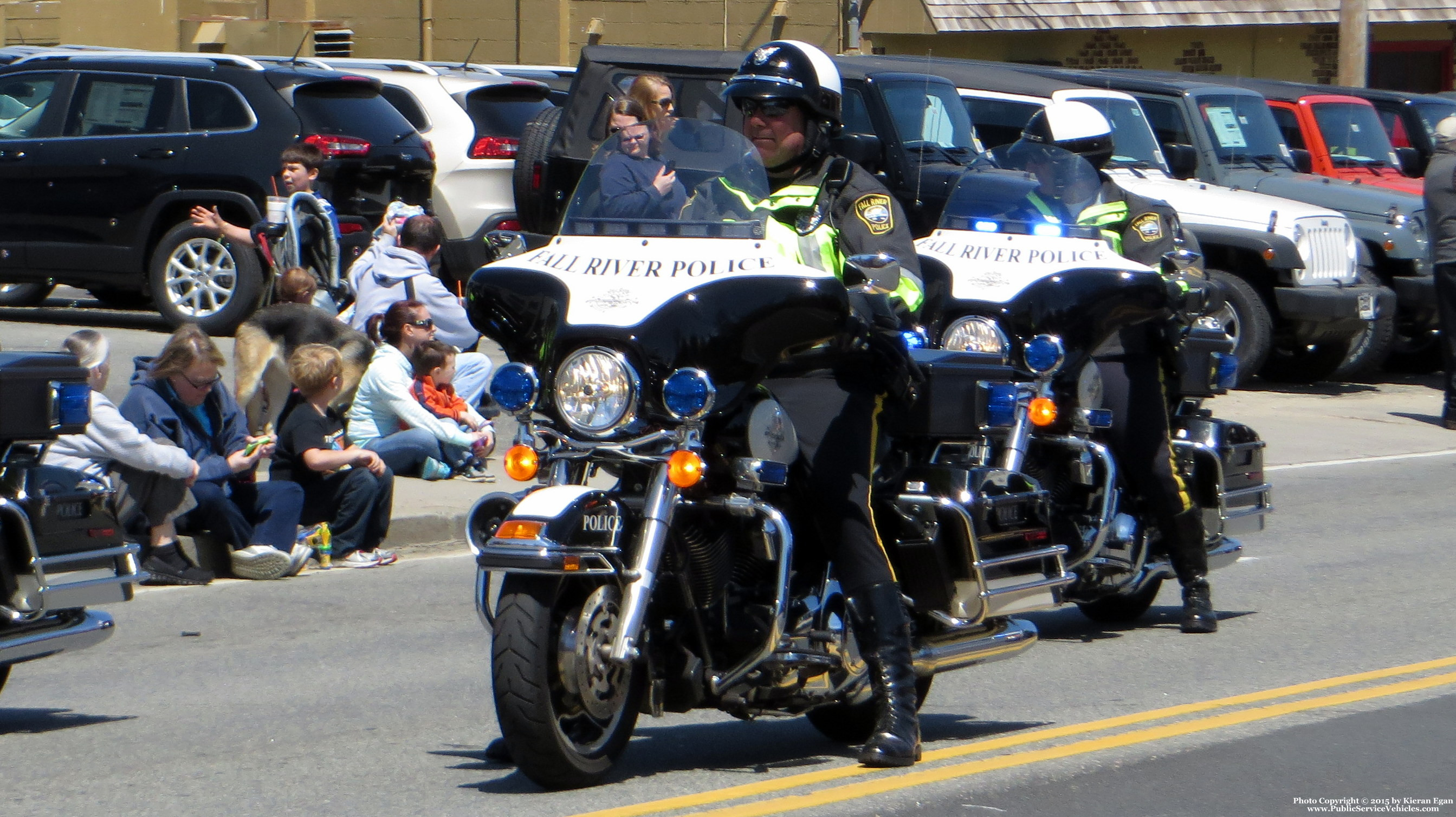 A photo  of Fall River Police
            Motorcycle 7, a 2011 Harley Davidson Electra Glide             taken by Kieran Egan