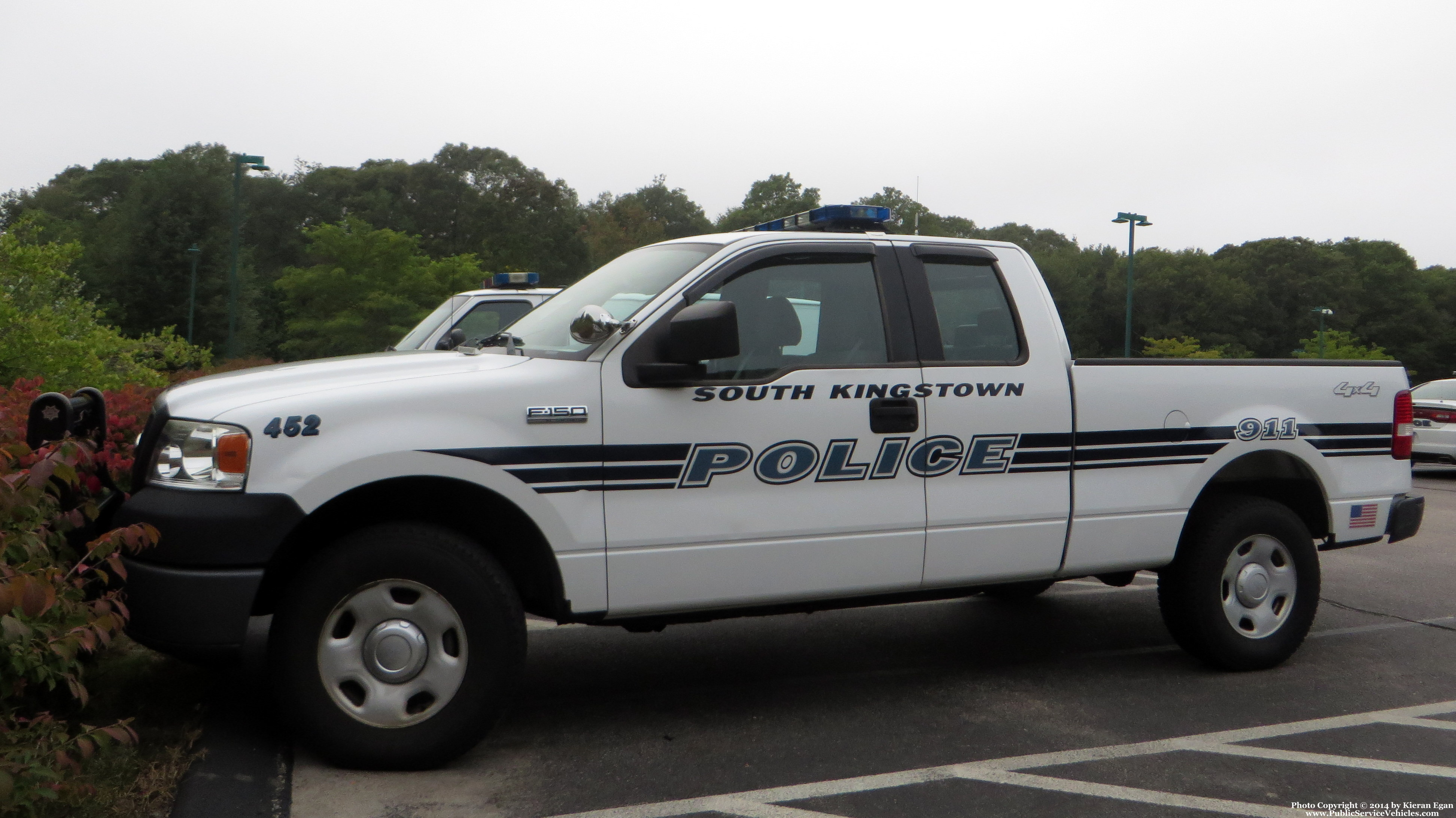 A photo  of South Kingstown Police
            Cruiser 452, a 2004-2008 Ford F-150             taken by Kieran Egan