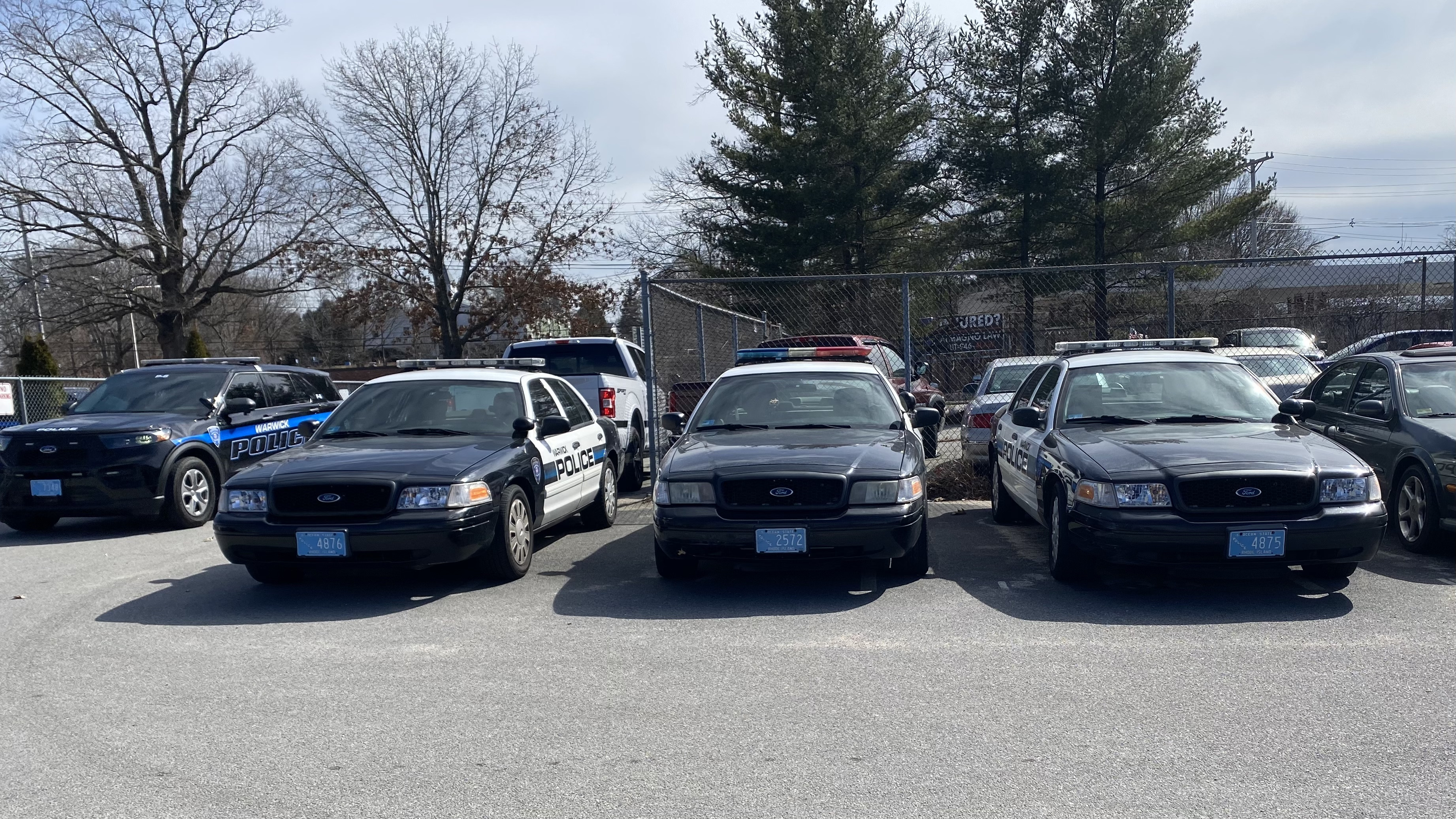 A photo  of Warwick Police
            Cruiser P-6, a 2021 Ford Police Interceptor Utility             taken by @riemergencyvehicles
