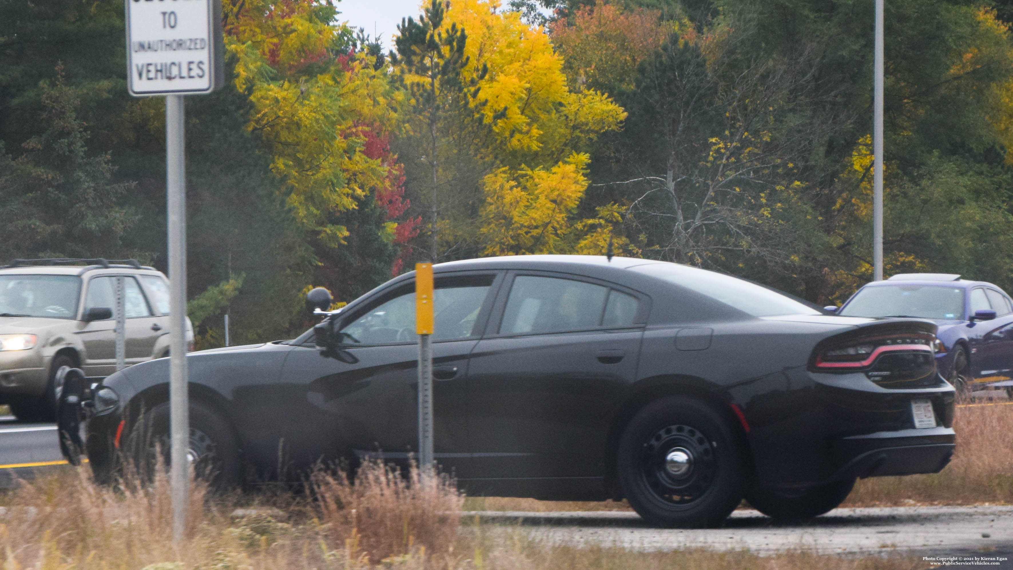 A photo  of New Hampshire State Police
            Cruiser 415, a 2015-2019 Dodge Charger             taken by Kieran Egan