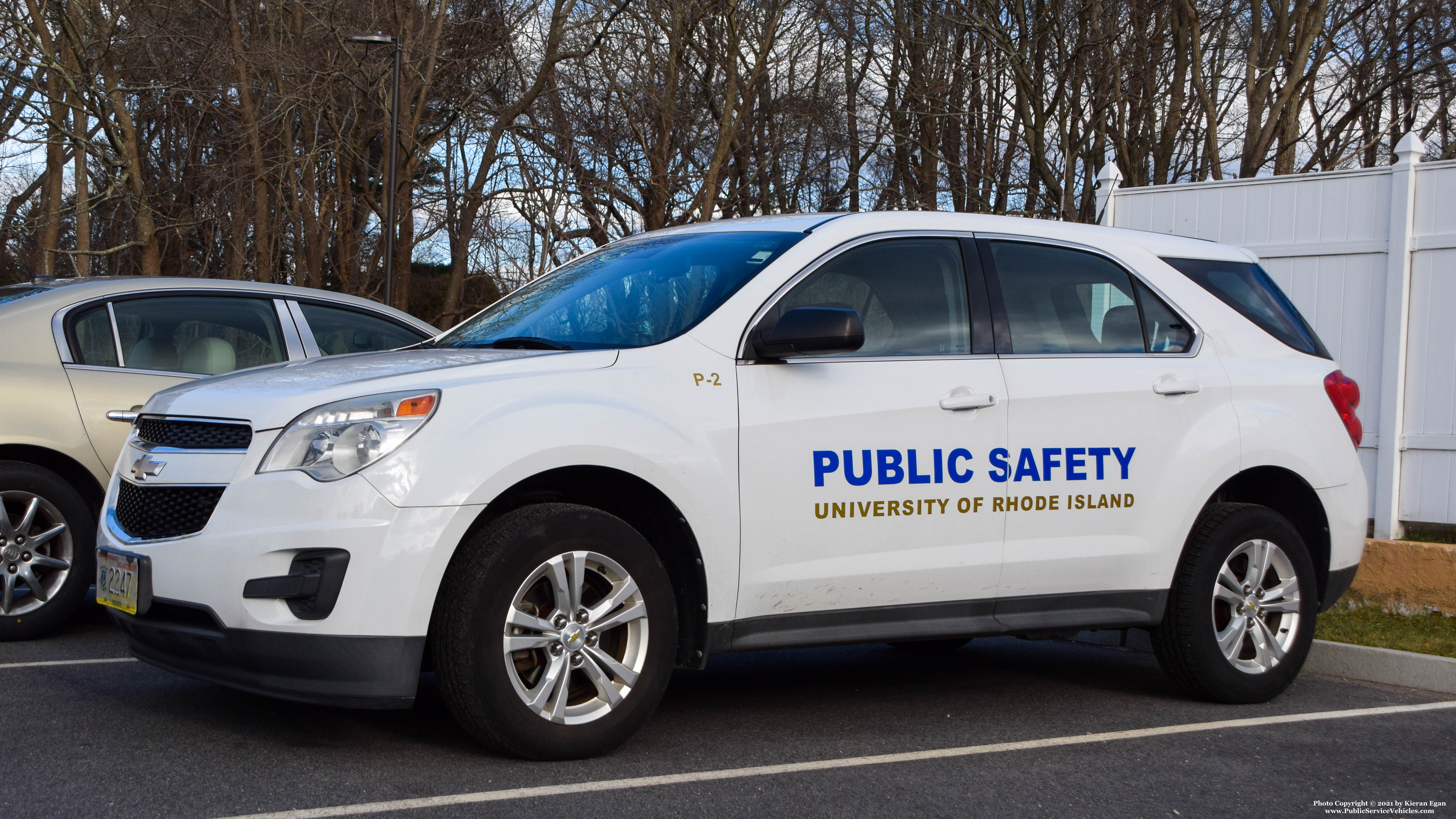 A photo  of University of Rhode Island Police
            Public Safety P-2, a 2010-2015 Chevrolet Equinox             taken by Kieran Egan