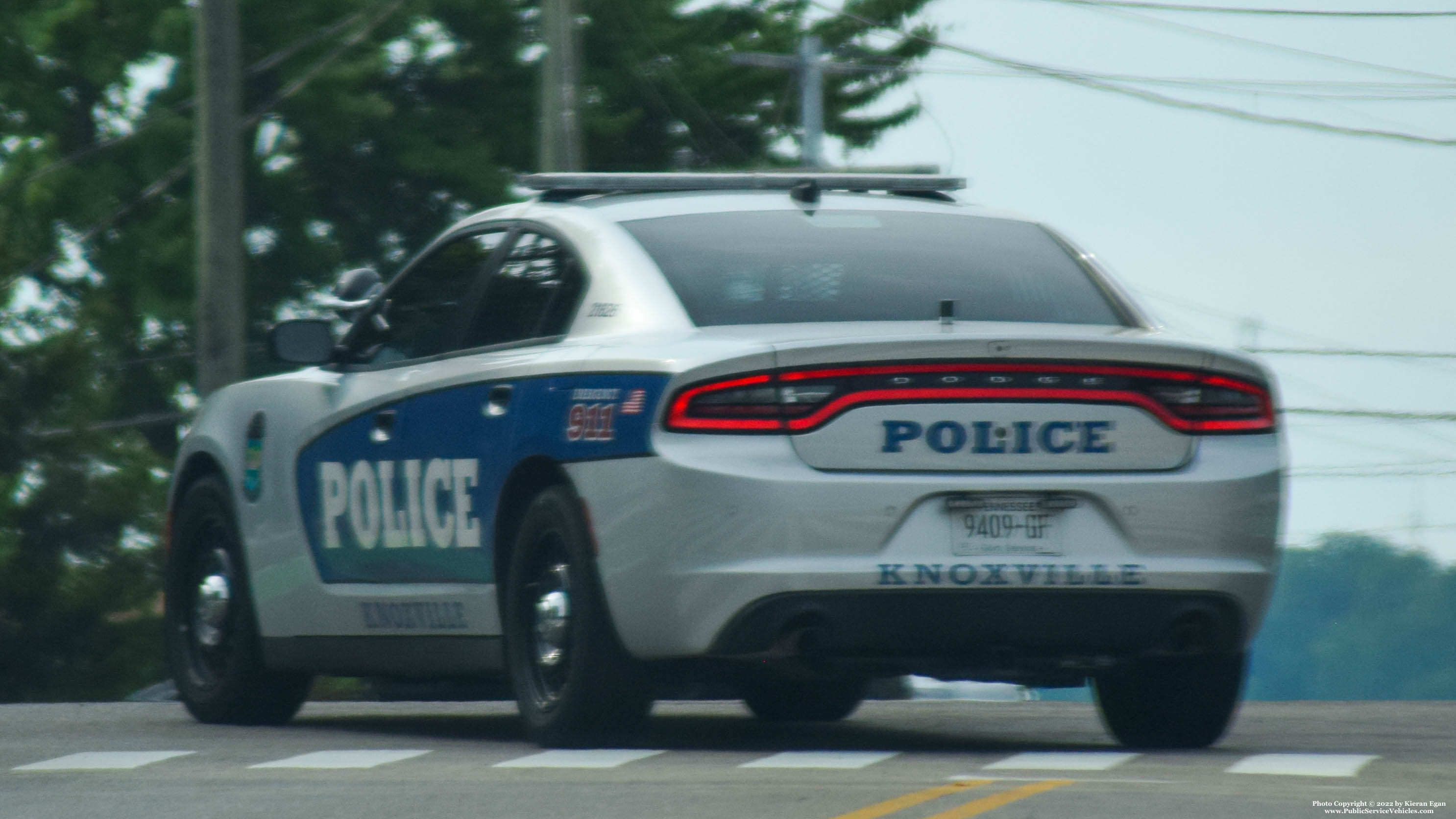 A photo  of Knoxville Police
            Cruiser 21626, a 2015-2019 Dodge Charger             taken by Kieran Egan