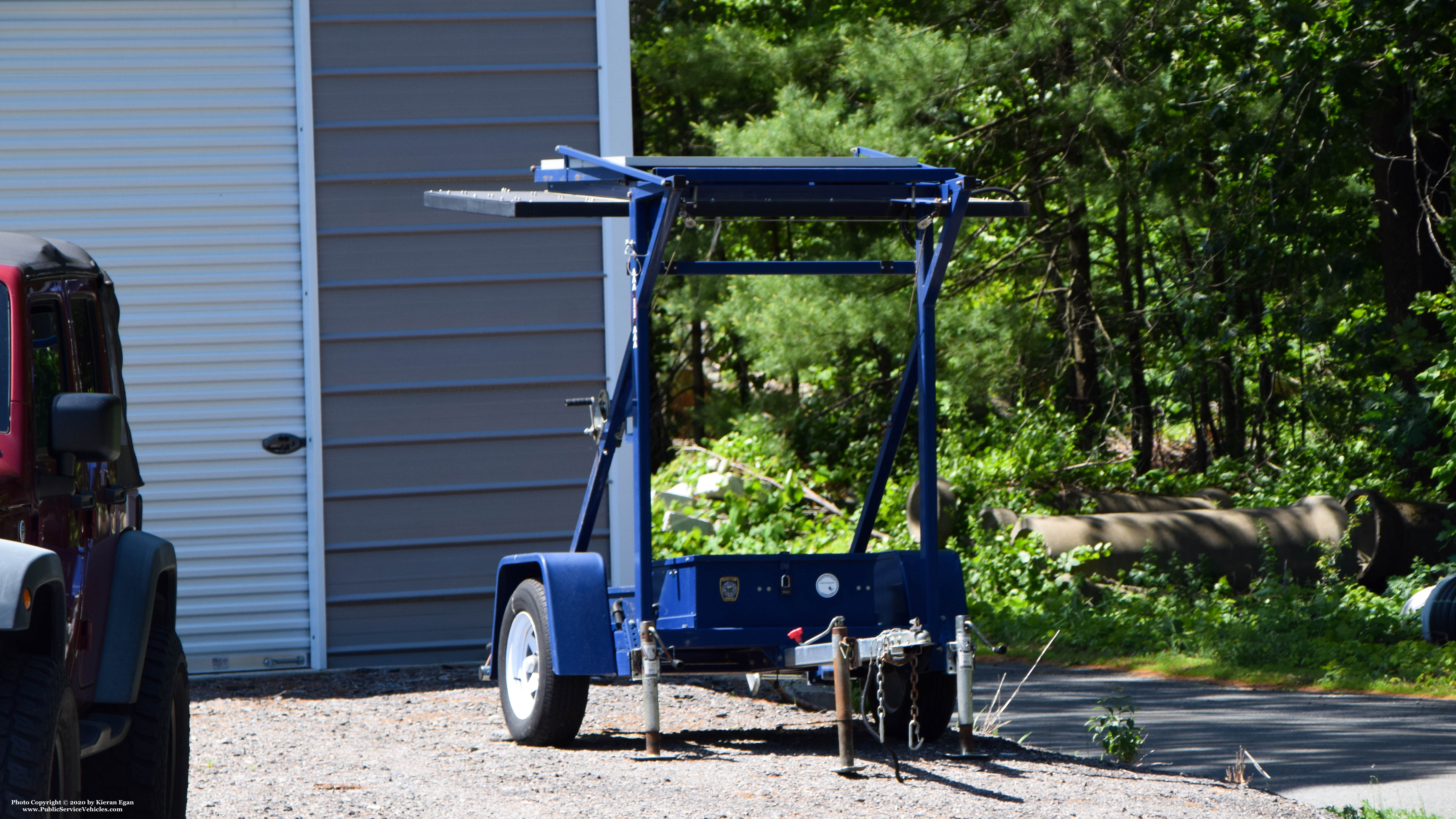 A photo  of Norton Police
            Message Trailer, a 2010-2019 Message Trailer             taken by Kieran Egan