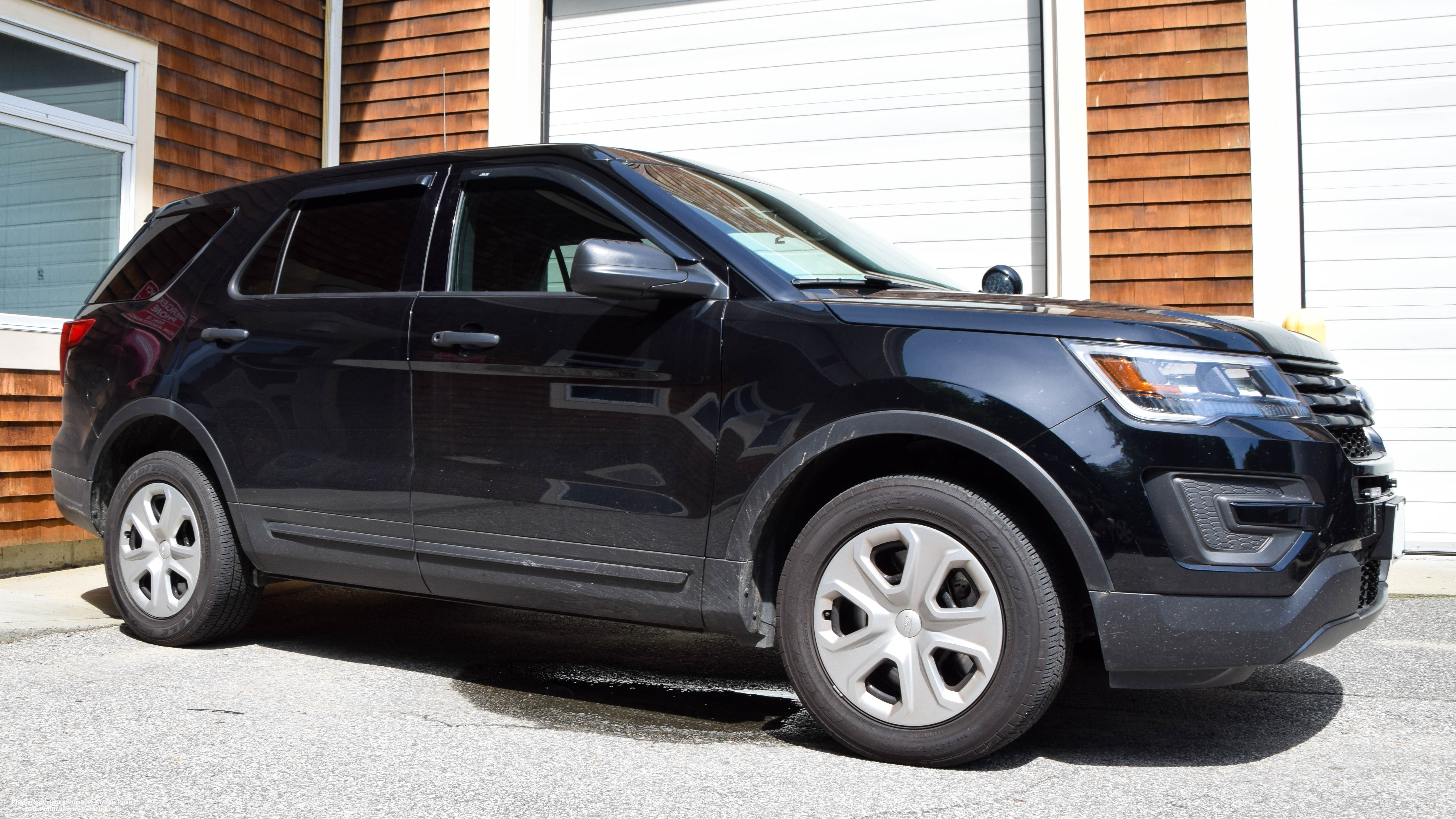 A photo  of Barrington Police
            Chief's Unit, a 2019 Ford Police Interceptor Utility             taken by Kieran Egan