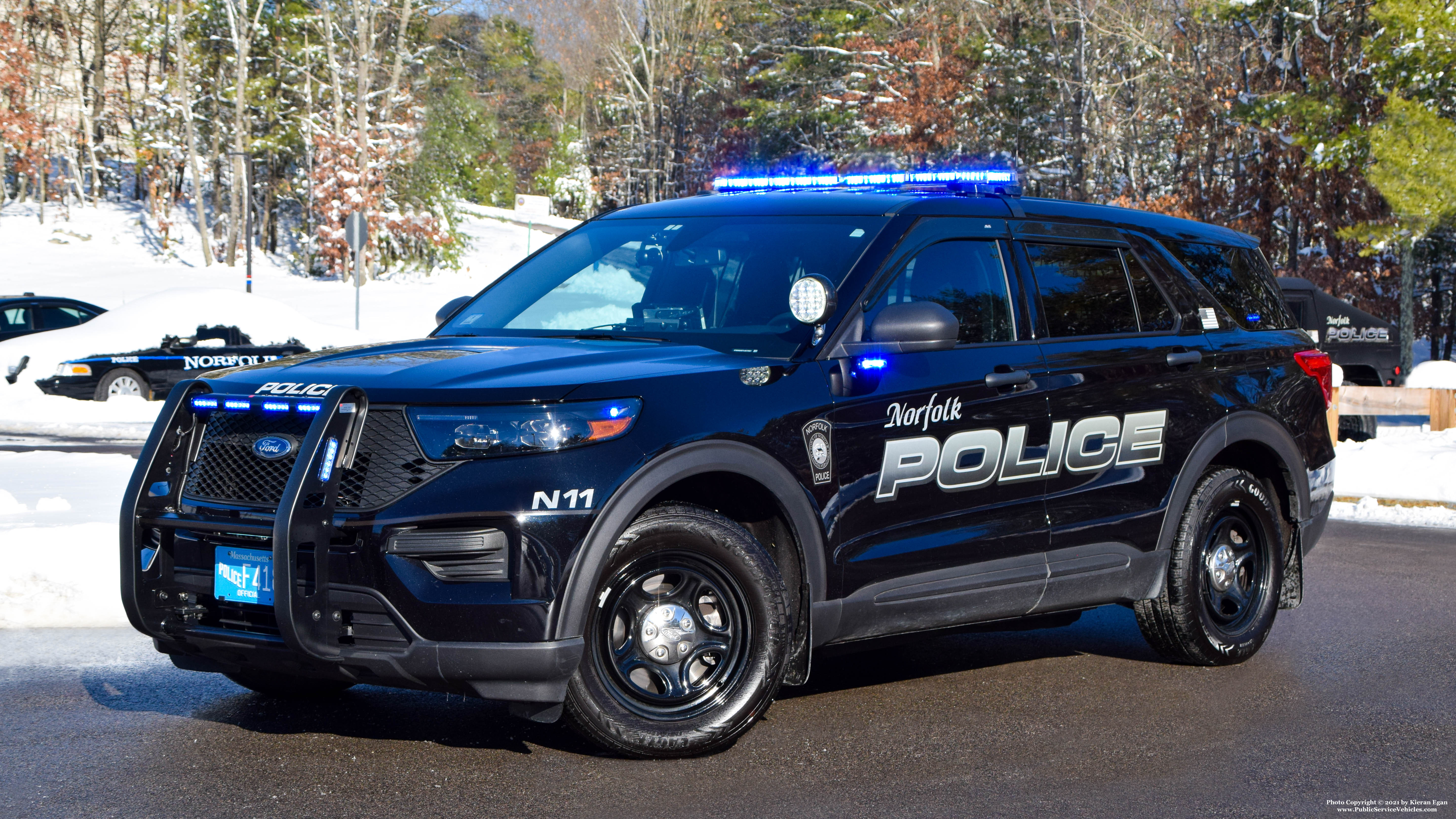 A photo  of Norfolk Police
            N-11, a 2020 Ford Police Interceptor Utility             taken by Kieran Egan