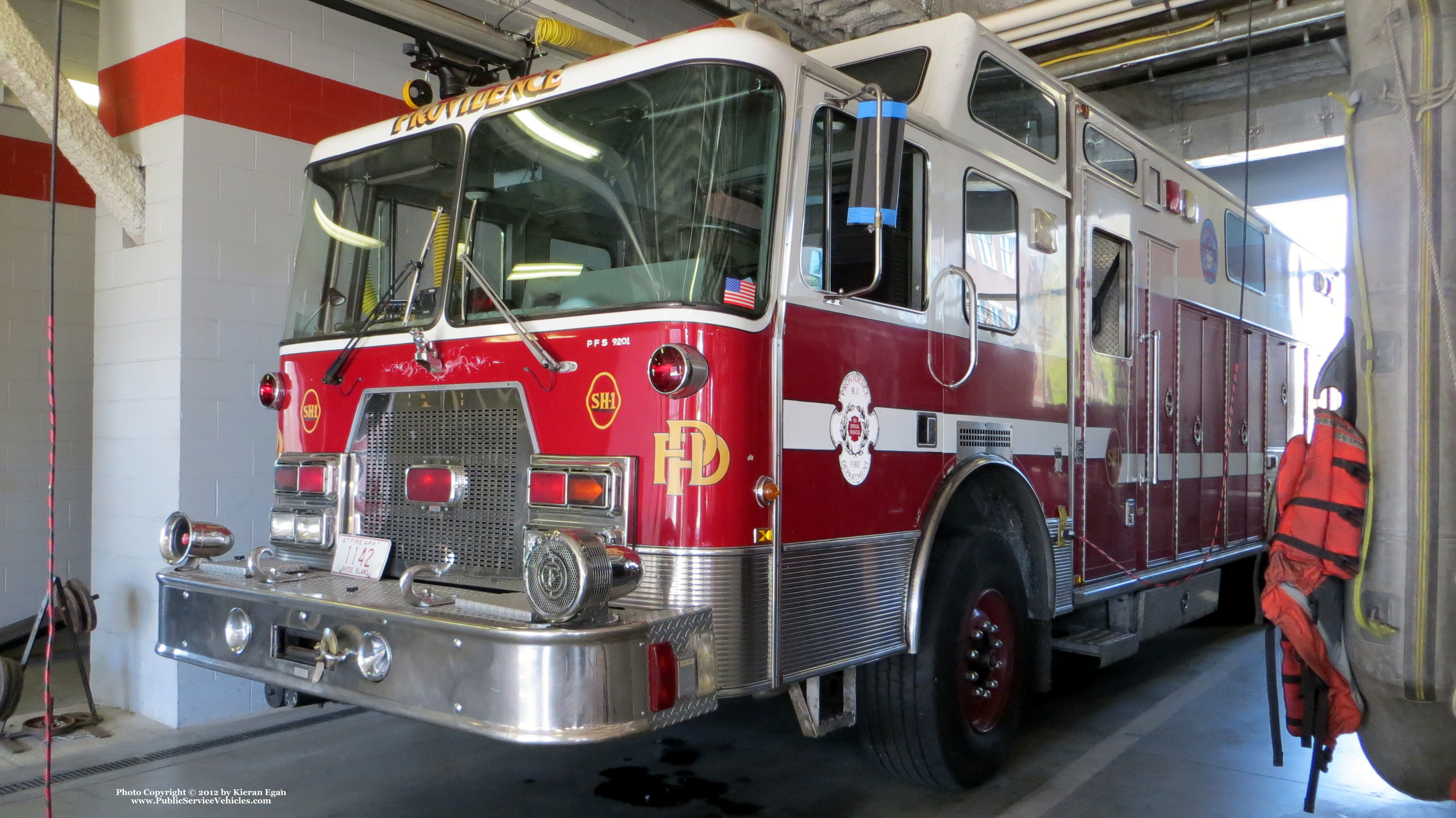 A photo  of Providence Fire
            Special Hazards 2, a 1992 Pemfab             taken by Kieran Egan