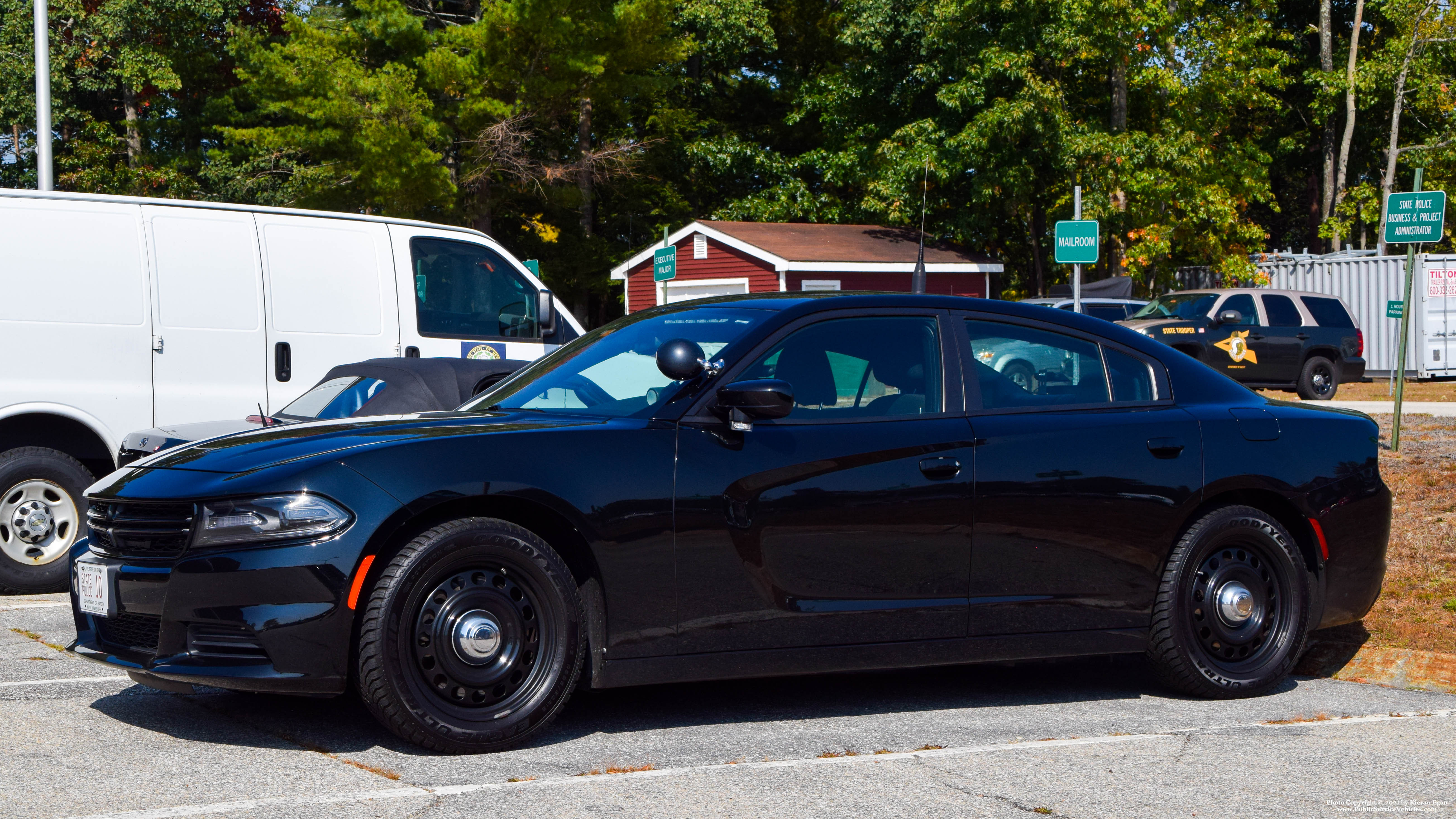 A photo  of New Hampshire State Police
            Cruiser 10, a 2017-2019 Dodge Charger             taken by Kieran Egan