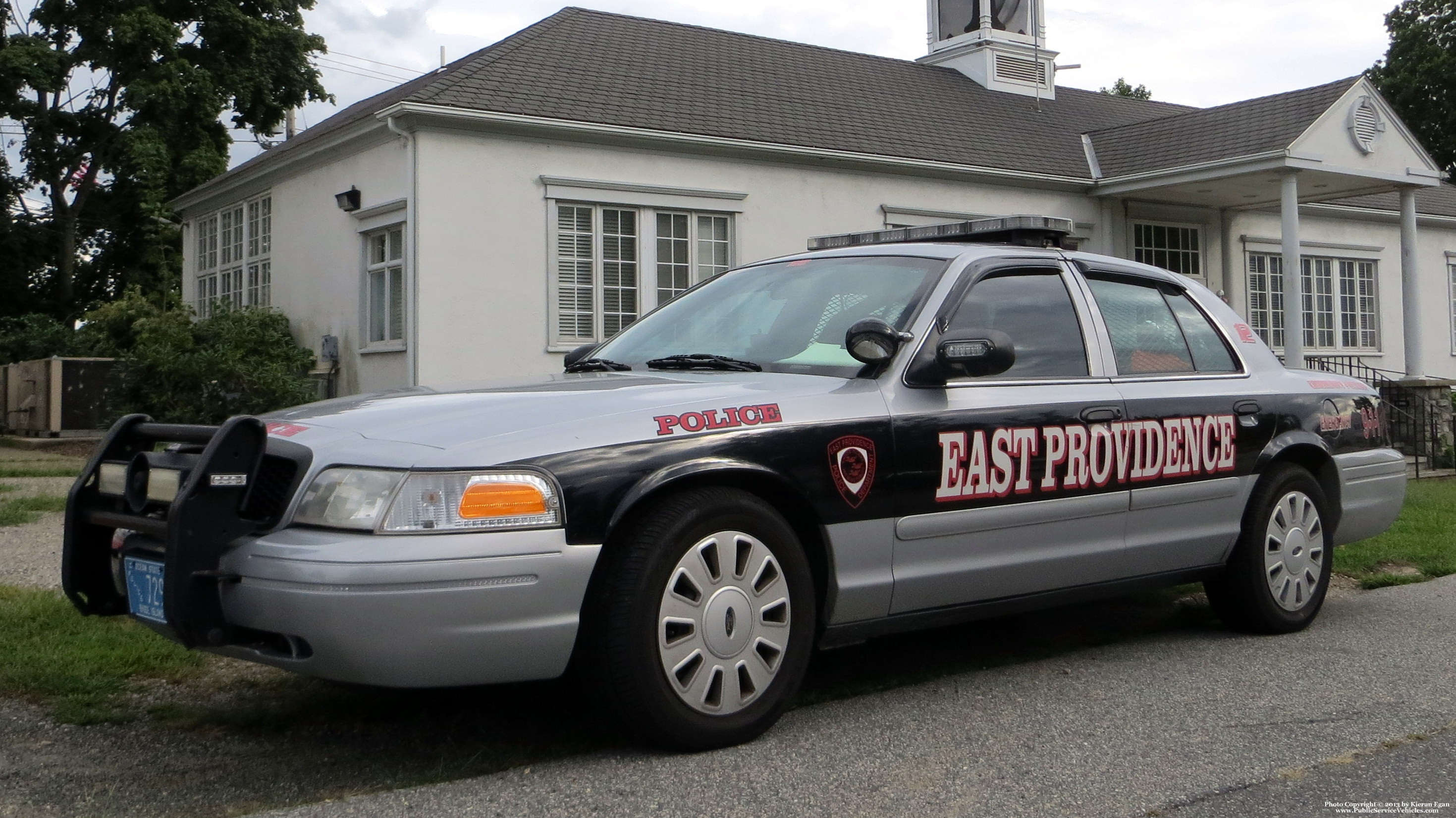 A photo  of East Providence Police
            Car 12, a 2006-2008 Ford Crown Victoria Police Interceptor             taken by Kieran Egan