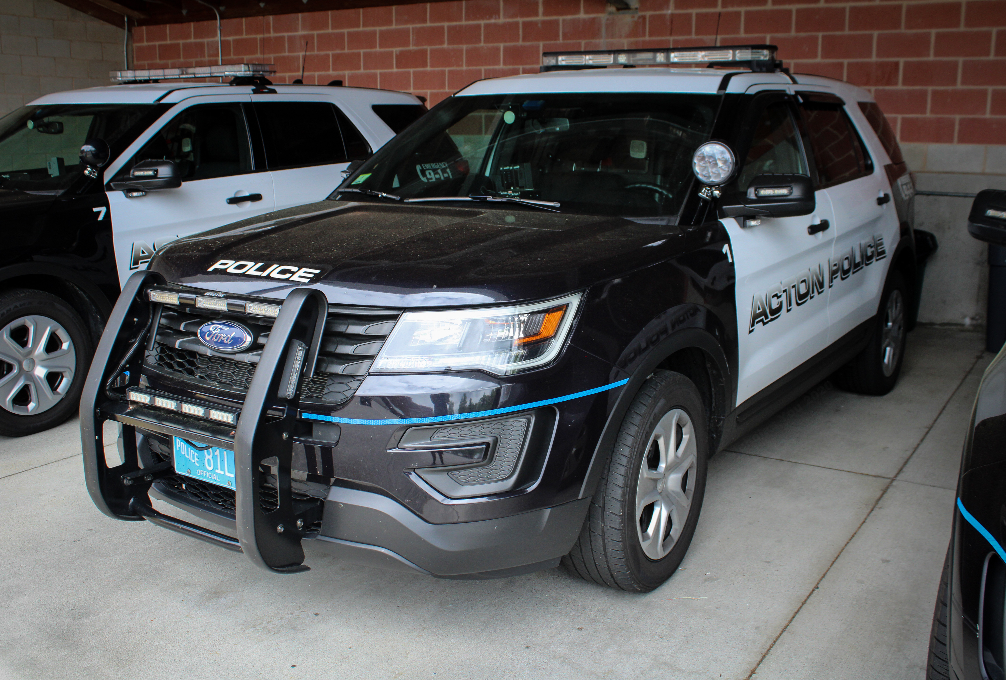 A photo  of Acton Police
            Car 1, a 2016-2019 Ford Police Interceptor Utility             taken by Nicholas You