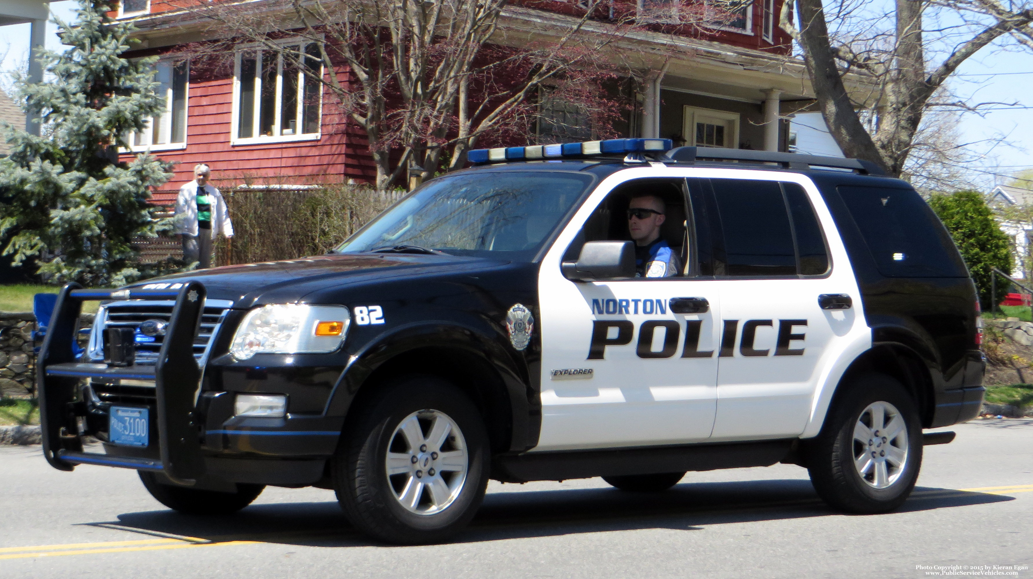A photo  of Norton Police
            Cruiser 82, a 2008 Ford Explorer             taken by Kieran Egan