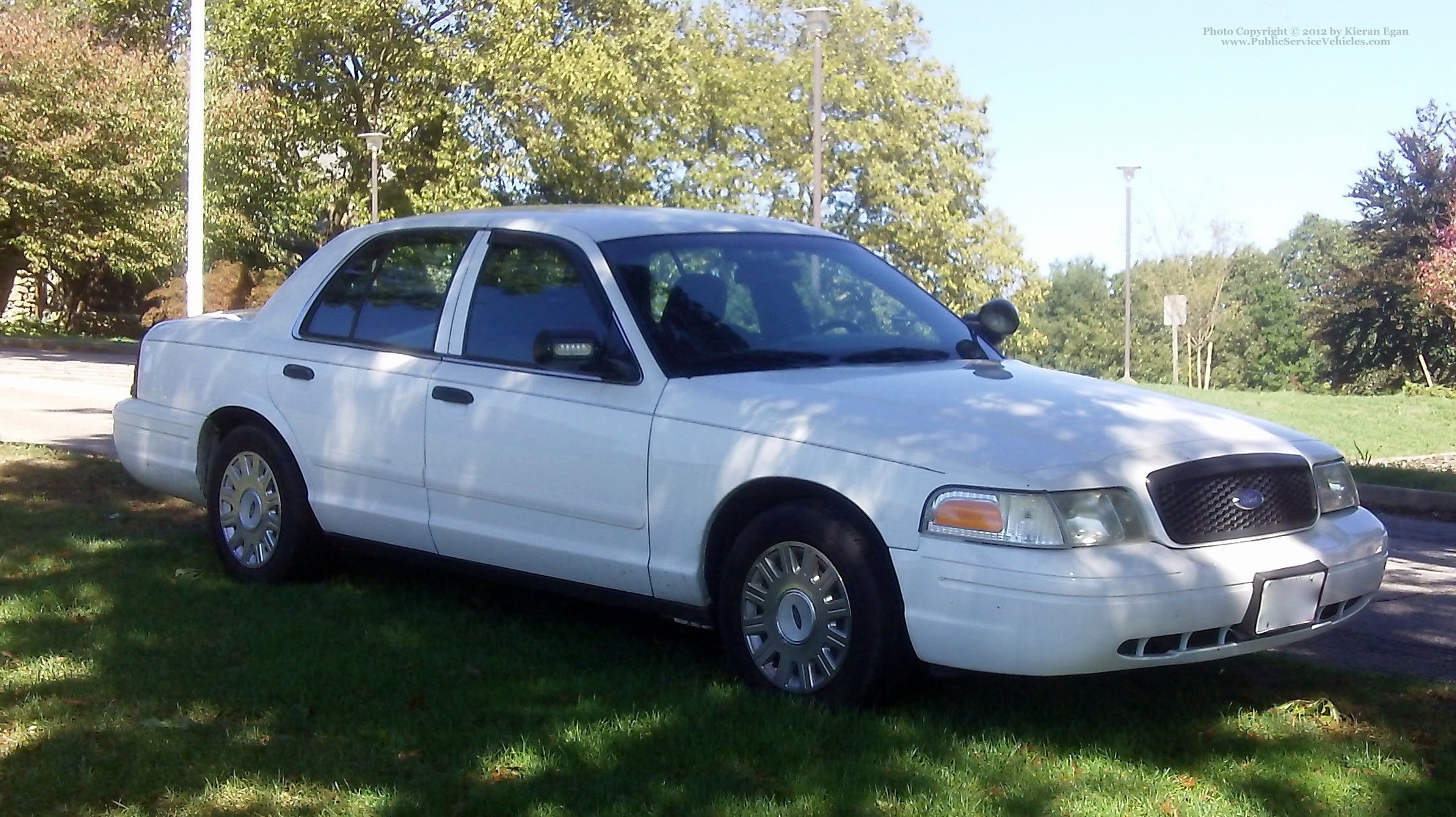 A photo  of Barrington Police
            Car 12, a 2003 Ford Crown Victoria Police Interceptor             taken by Kieran Egan