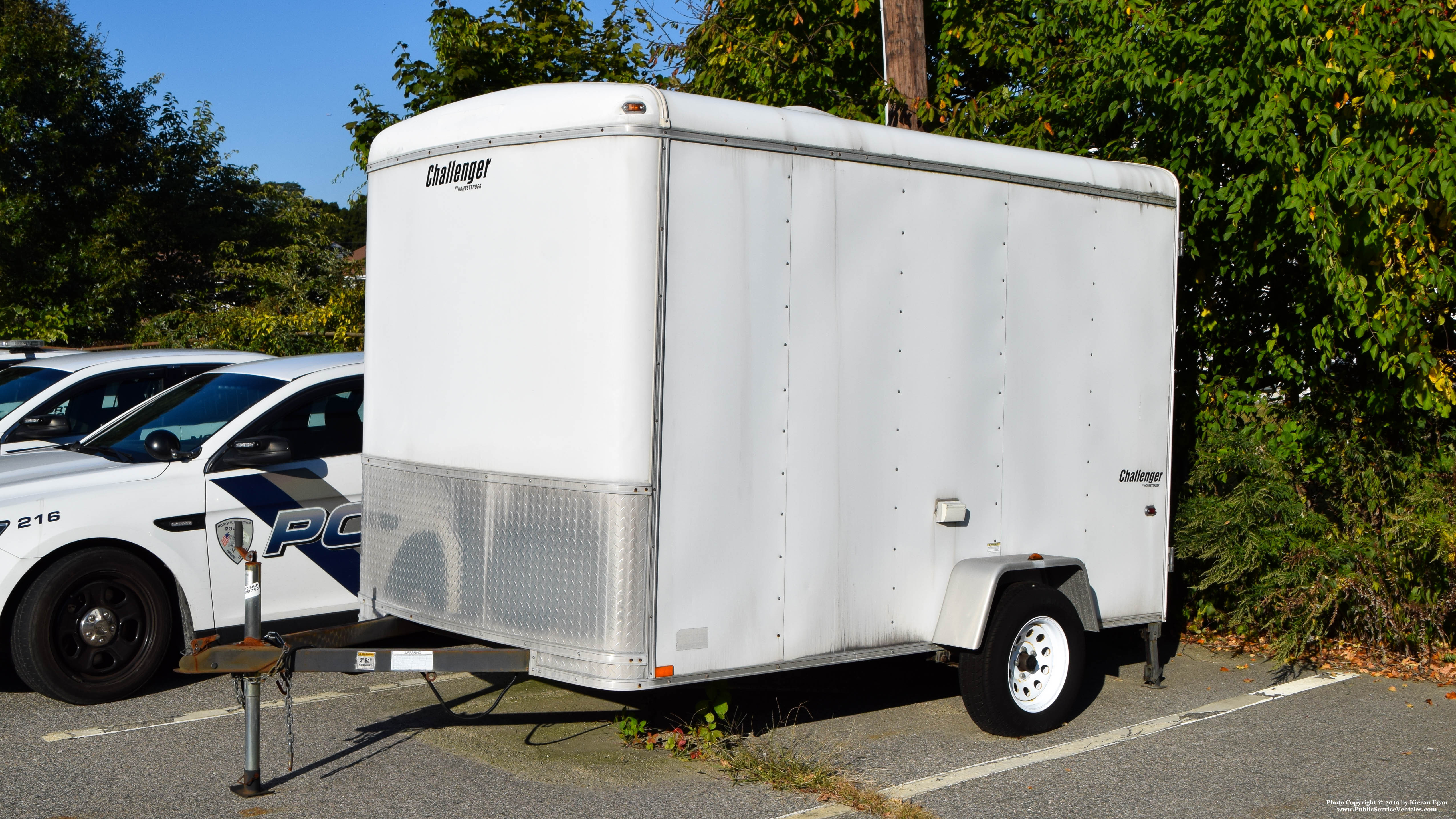 A photo  of North Kingstown Police
            Trailer, a 2000-2019 Homesteader Challenger             taken by Kieran Egan