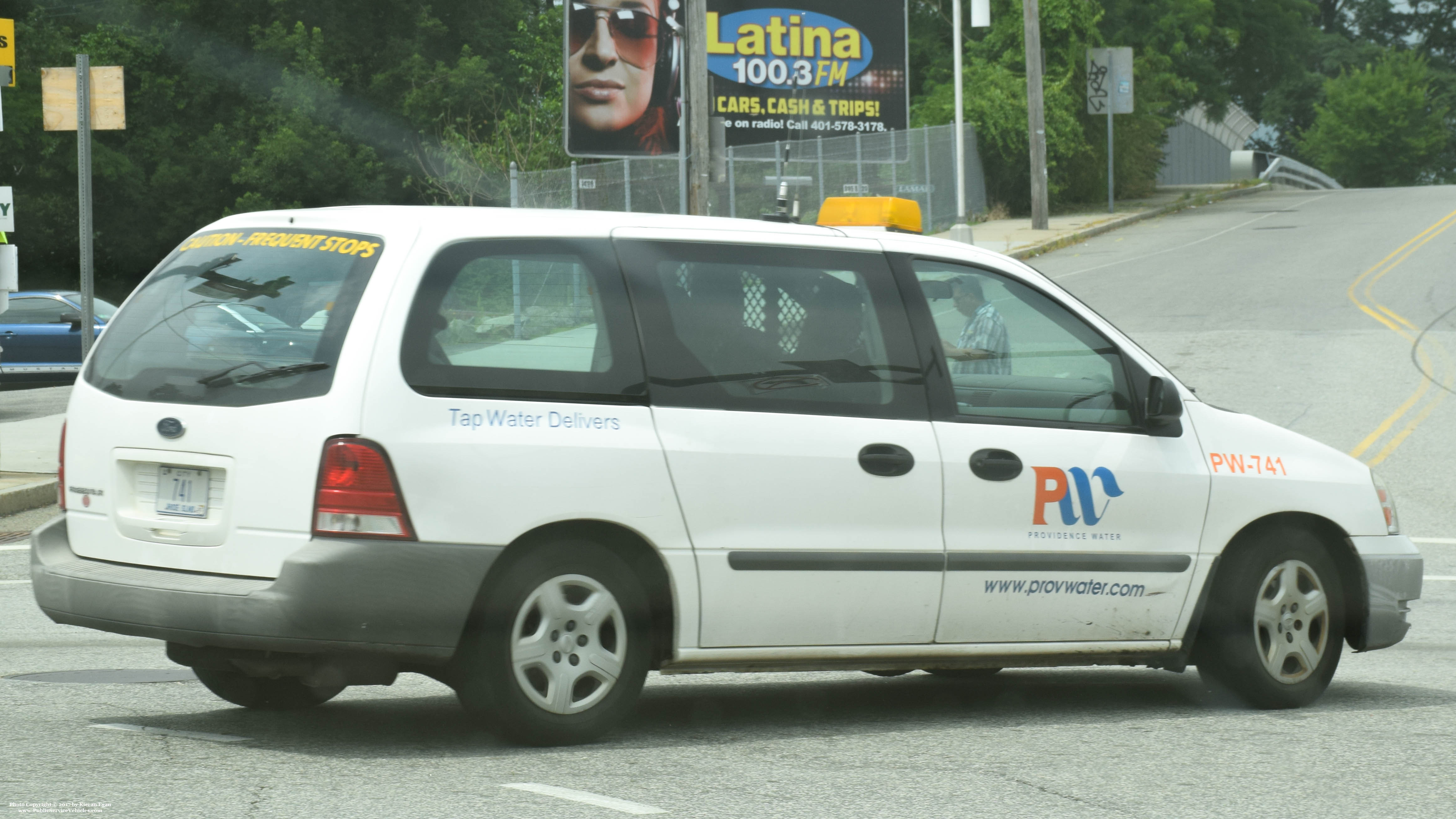 A photo  of Providence Water
            Van 741, a 2004-2007 Ford Freestar             taken by Kieran Egan