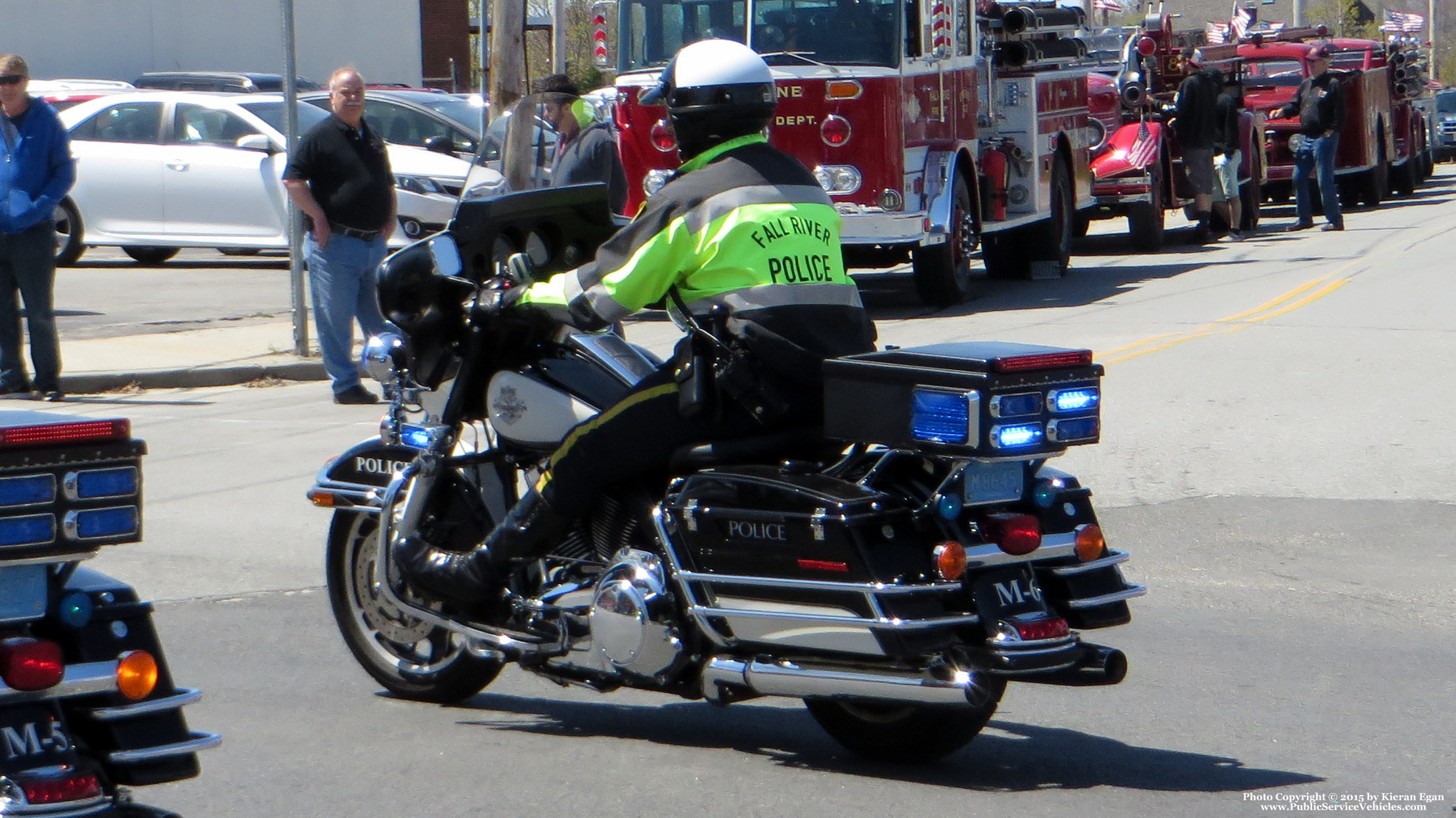 A photo  of Fall River Police
            Motorcycle 6, a 2013 Harley Davidson Electra Glide             taken by Kieran Egan