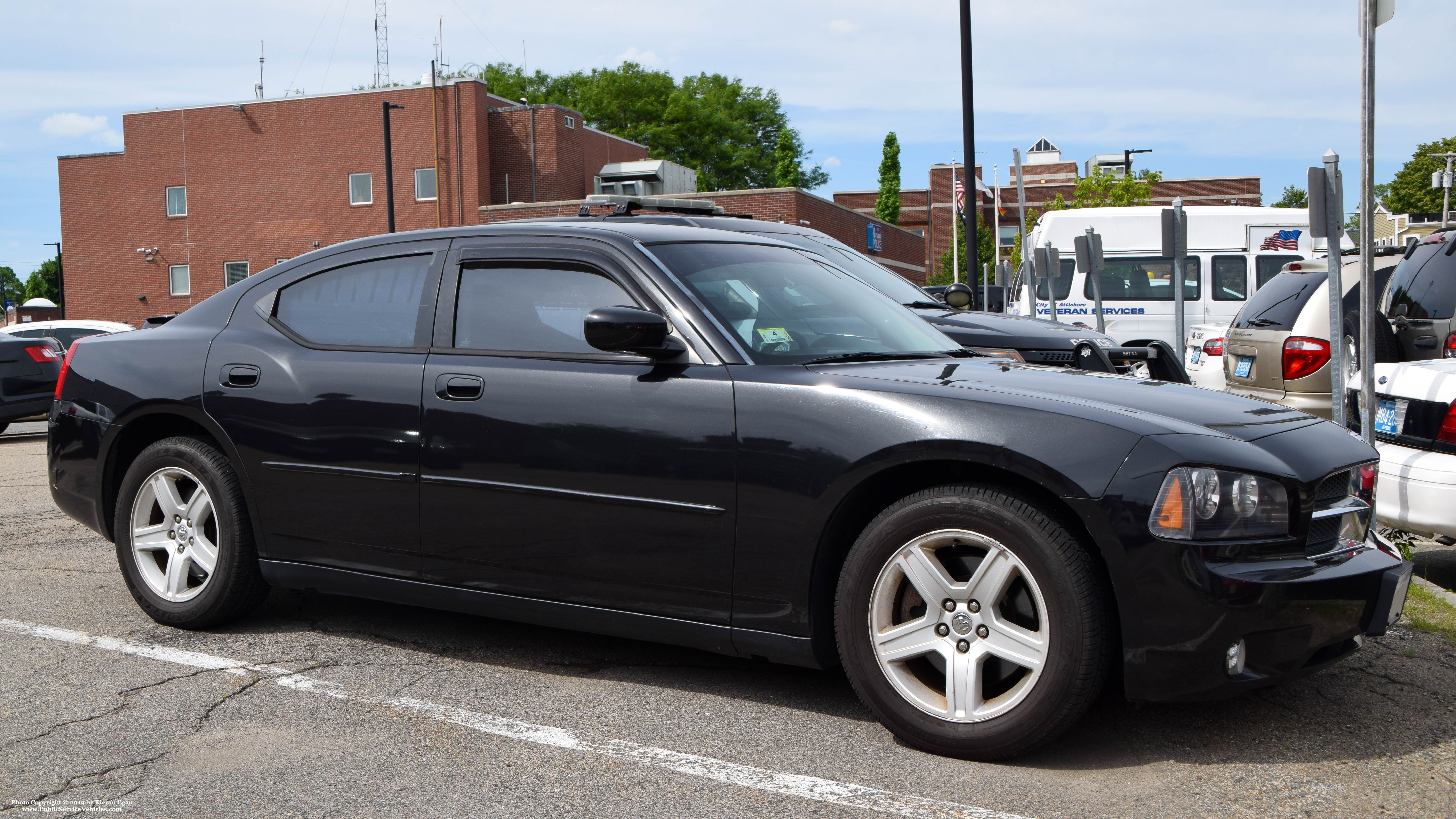 A photo  of Attleboro Police
            Car 40, a 2010 Dodge Charger             taken by Kieran Egan