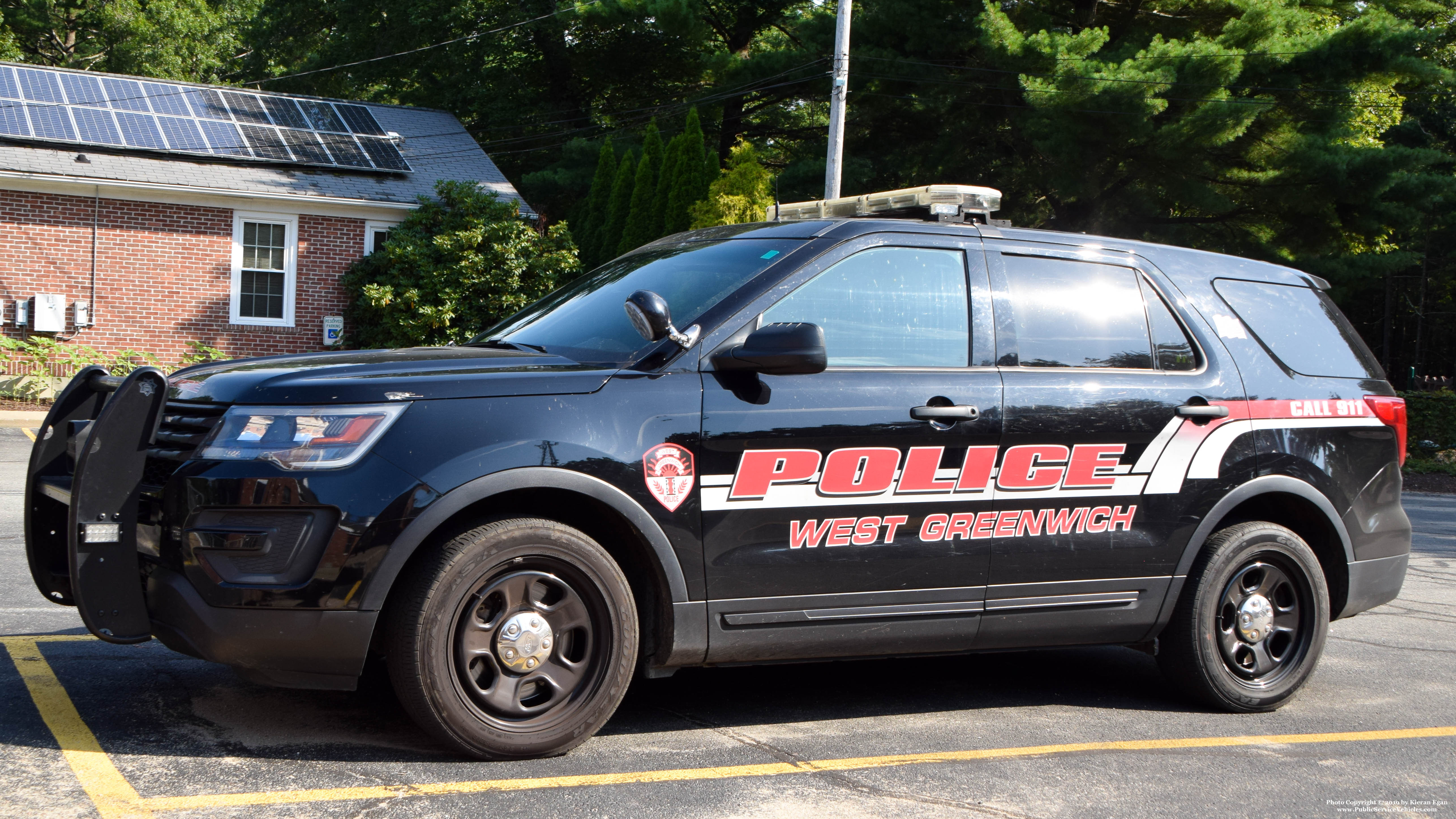 A photo  of West Greenwich Police
            Cruiser 563, a 2016 Ford Police Interceptor Utility             taken by Kieran Egan