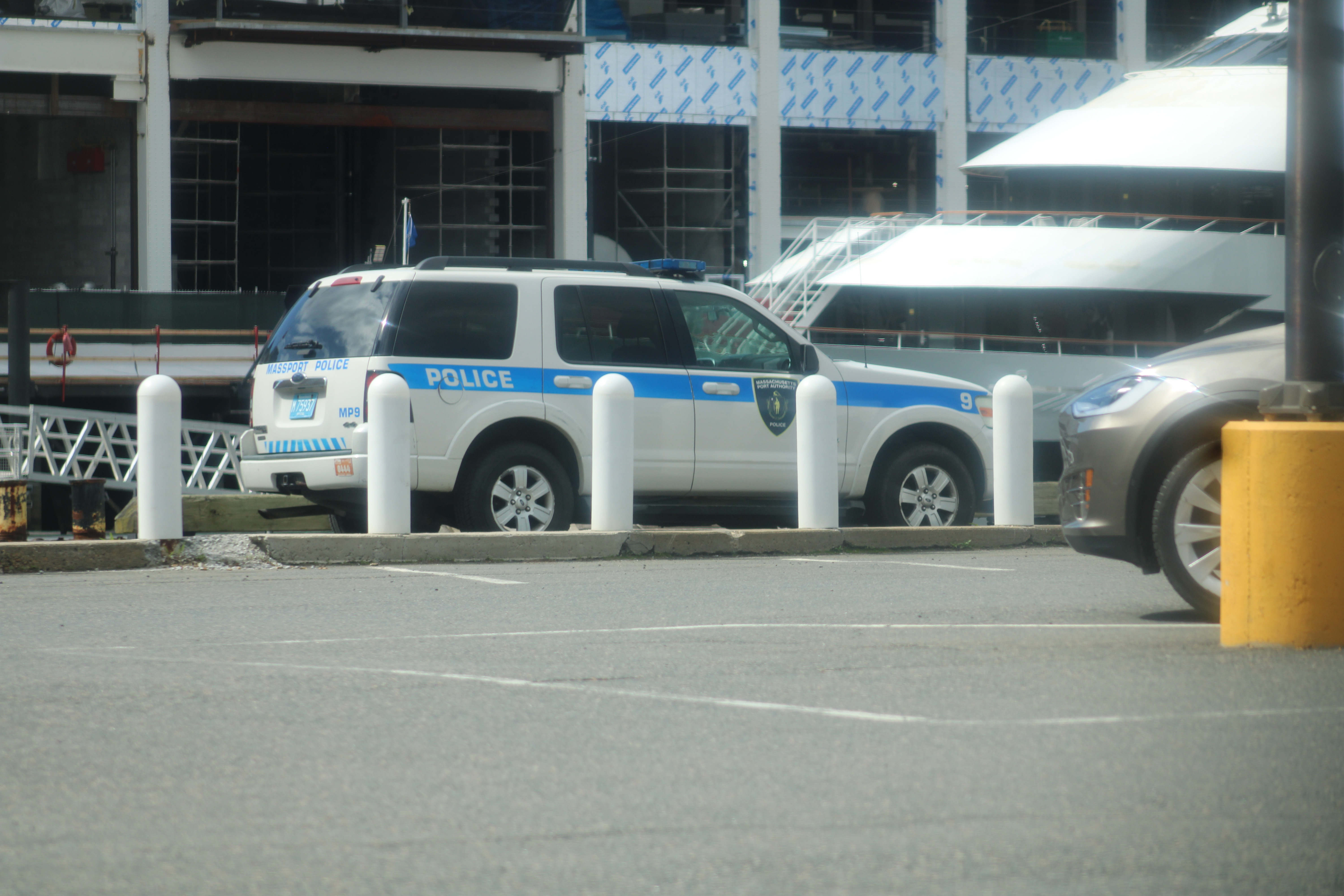 A photo  of Massport Police
            Car 9, a 2008 Ford Explorer             taken by @riemergencyvehicles