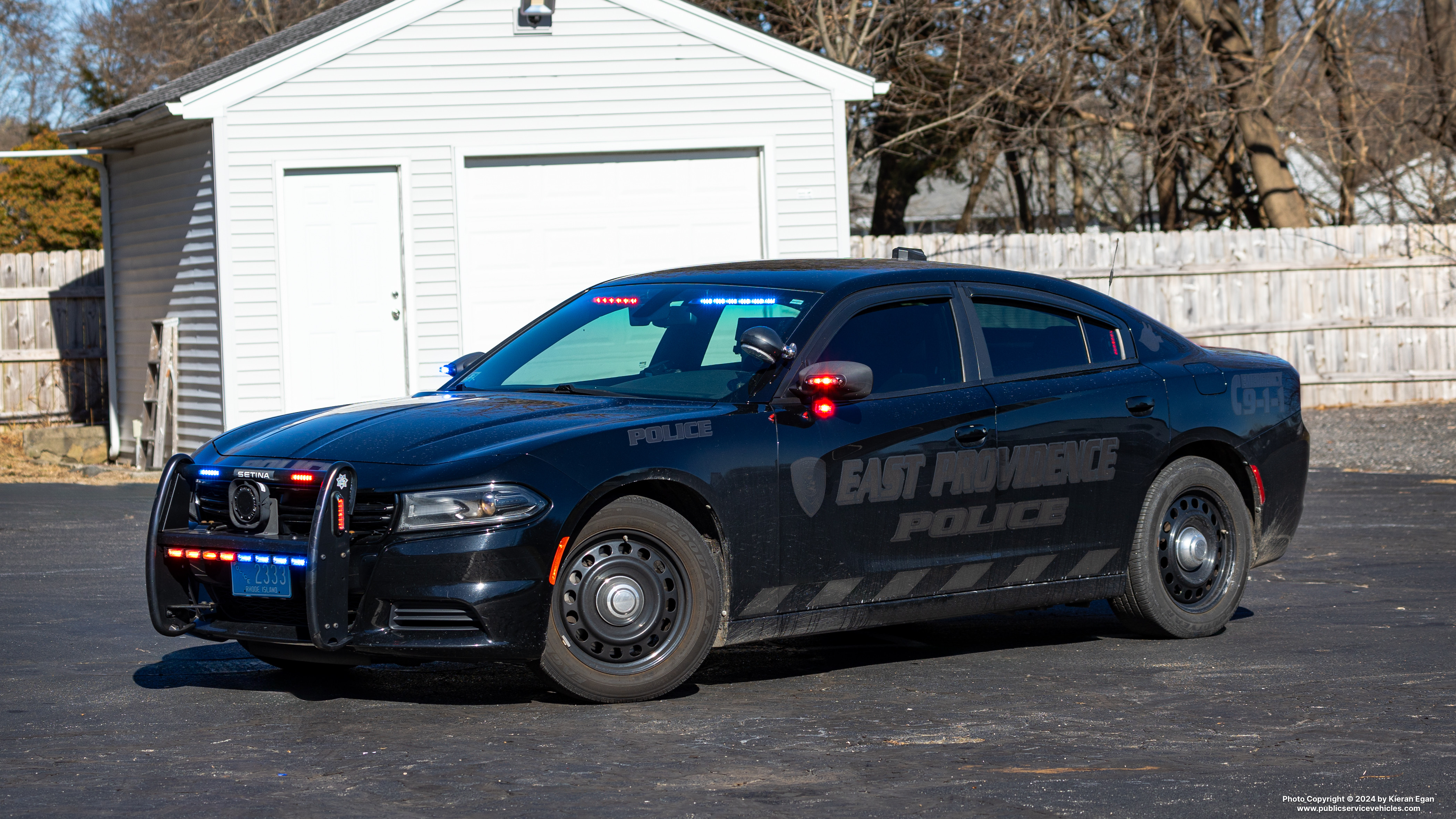 A photo  of East Providence Police
            Car [2]32, a 2018 Dodge Charger             taken by Kieran Egan