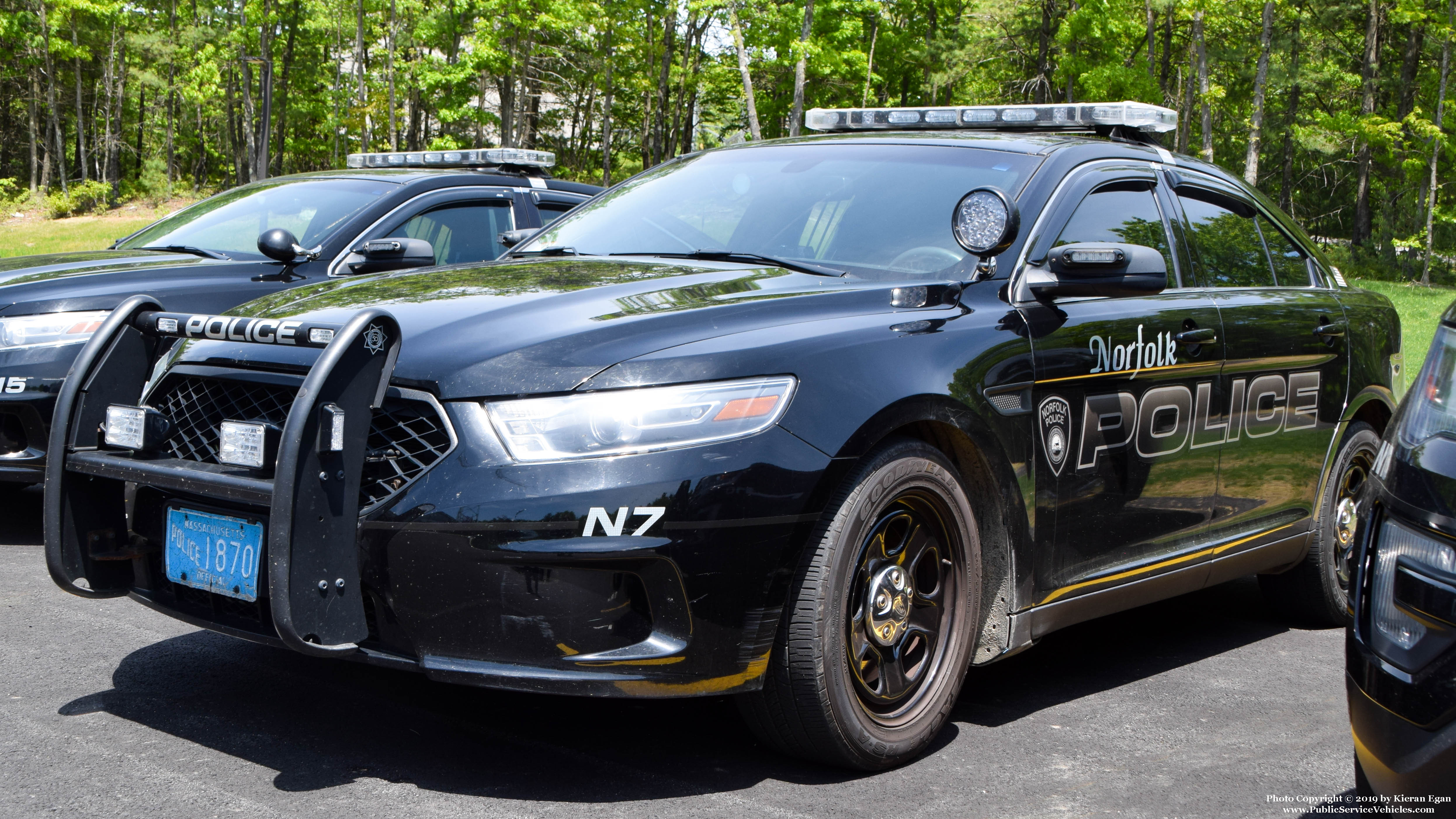 A photo  of Norfolk Police
            N-7, a 2014 Ford Police Interceptor Sedan             taken by Kieran Egan