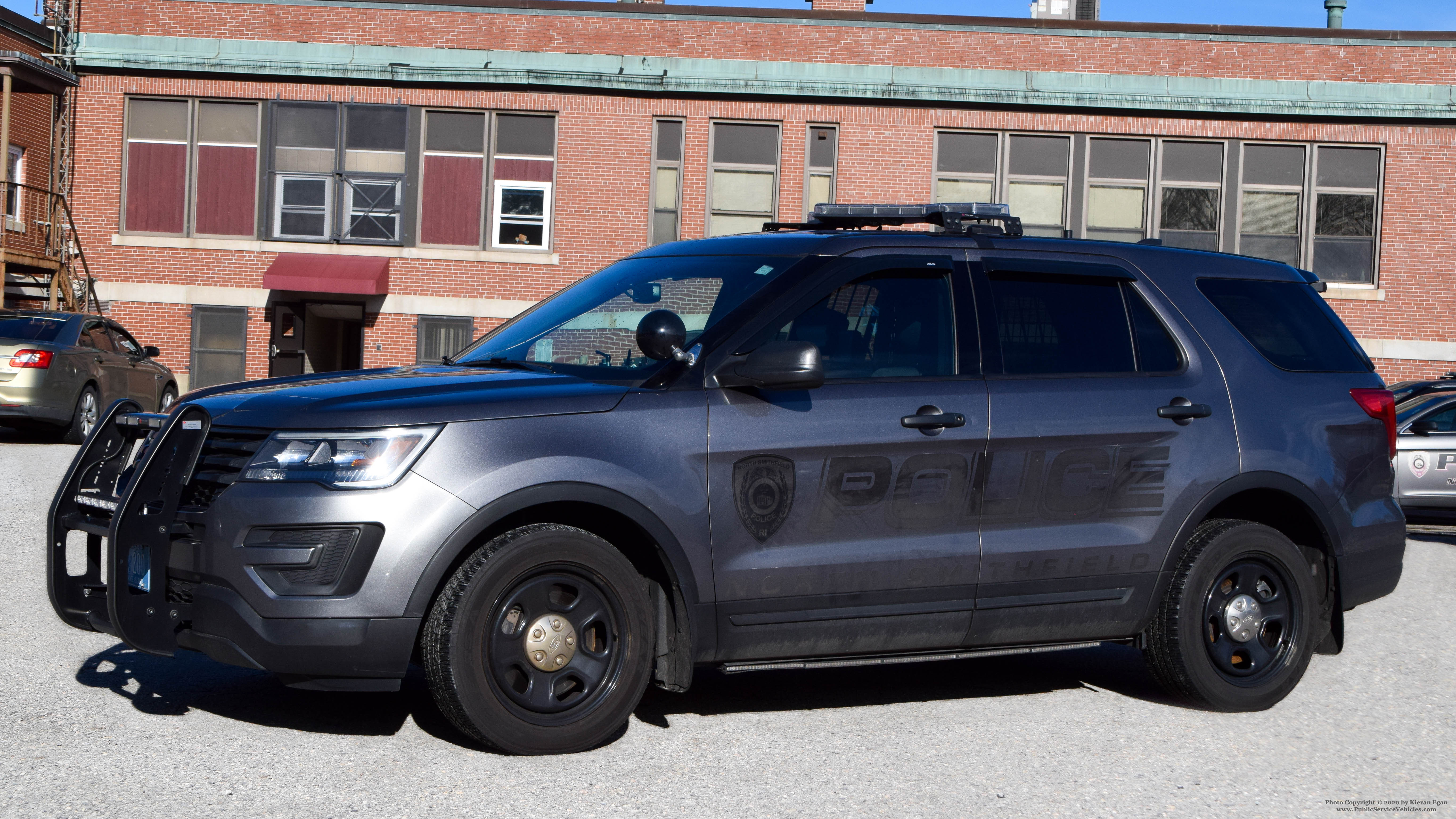 A photo  of North Smithfield Police
            Cruiser 200, a 2019 Ford Police Interceptor Utility             taken by Kieran Egan
