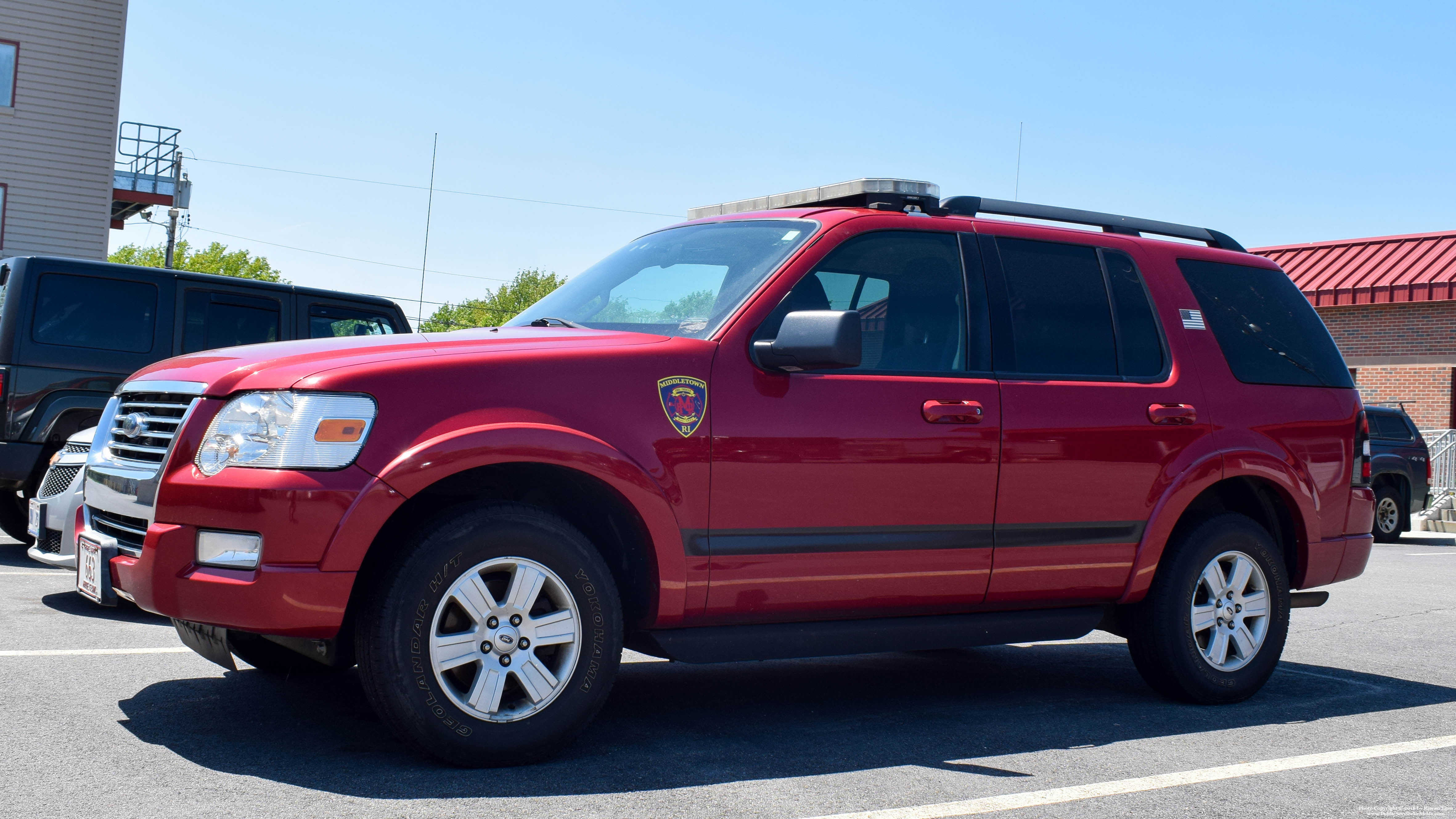 A photo  of Middletown Fire
            Car 4, a 2006-2010 Ford Explorer             taken by Kieran Egan