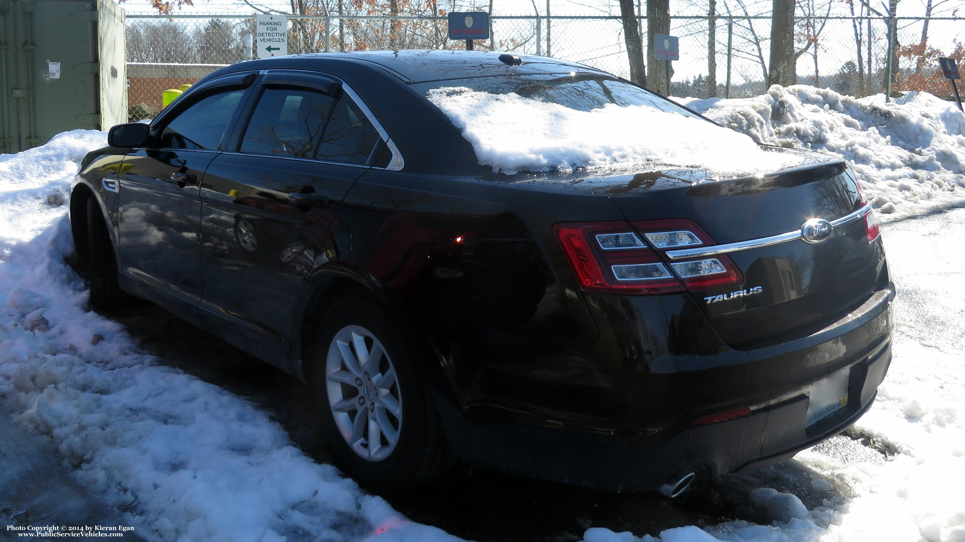 A photo  of East Providence Police
            Detective Unit, a 2013 Ford Taurus             taken by Kieran Egan