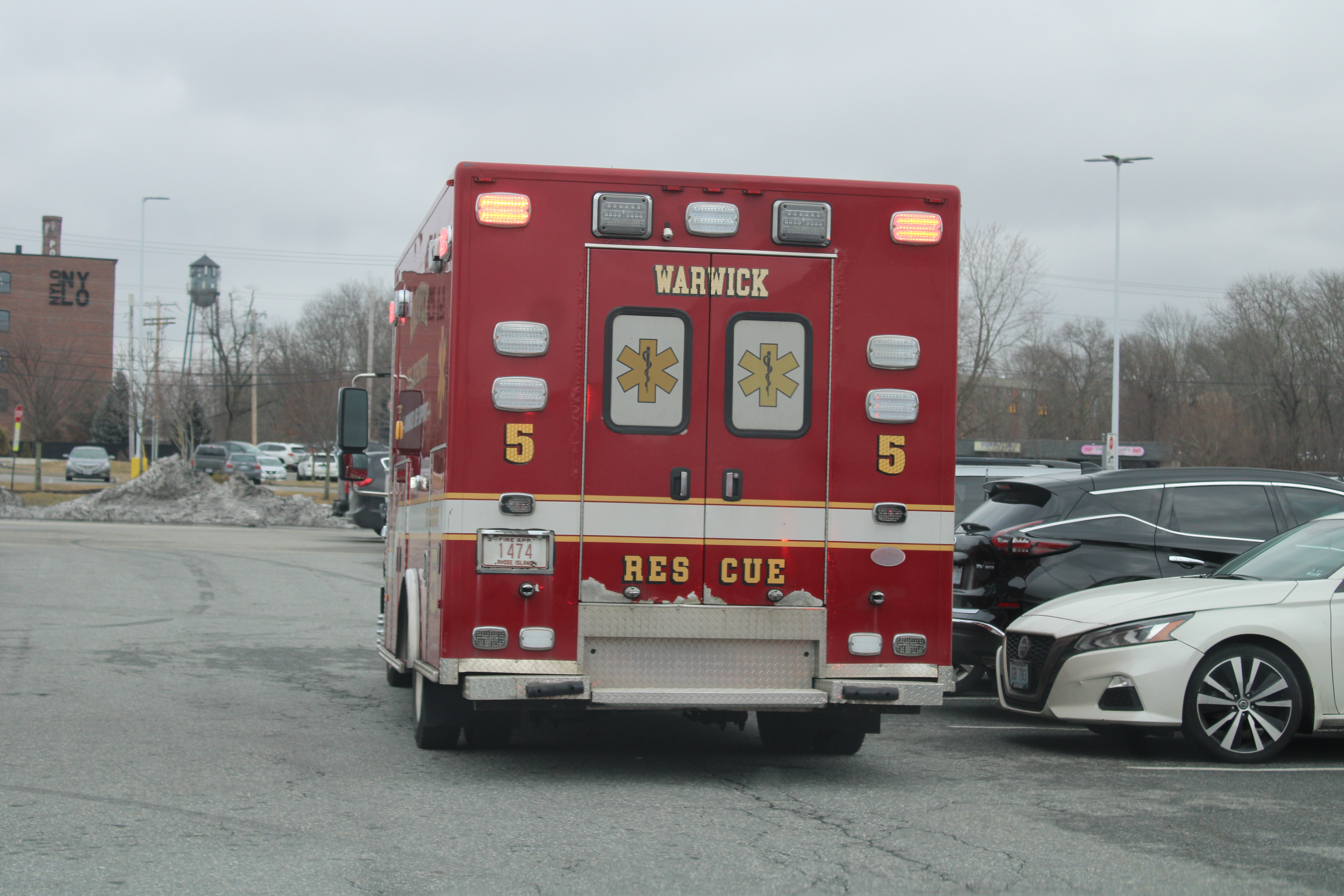 A photo  of Warwick Fire
            Rescue 5, a 2014 International TerraStar/PL Custom             taken by @riemergencyvehicles