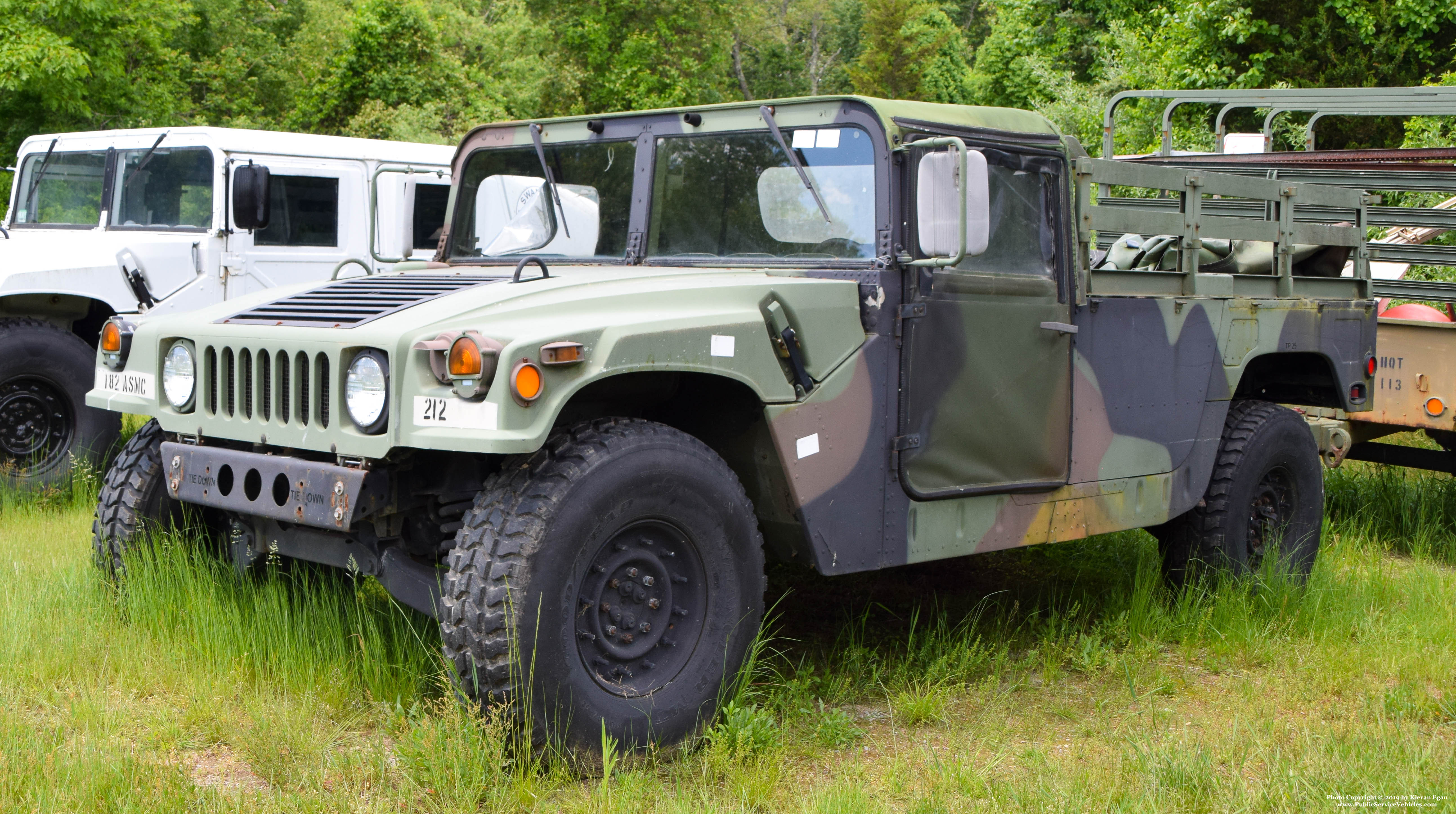 A photo  of Swansea Police
            Humvee 2, a 1987 AM General Humvee             taken by Kieran Egan