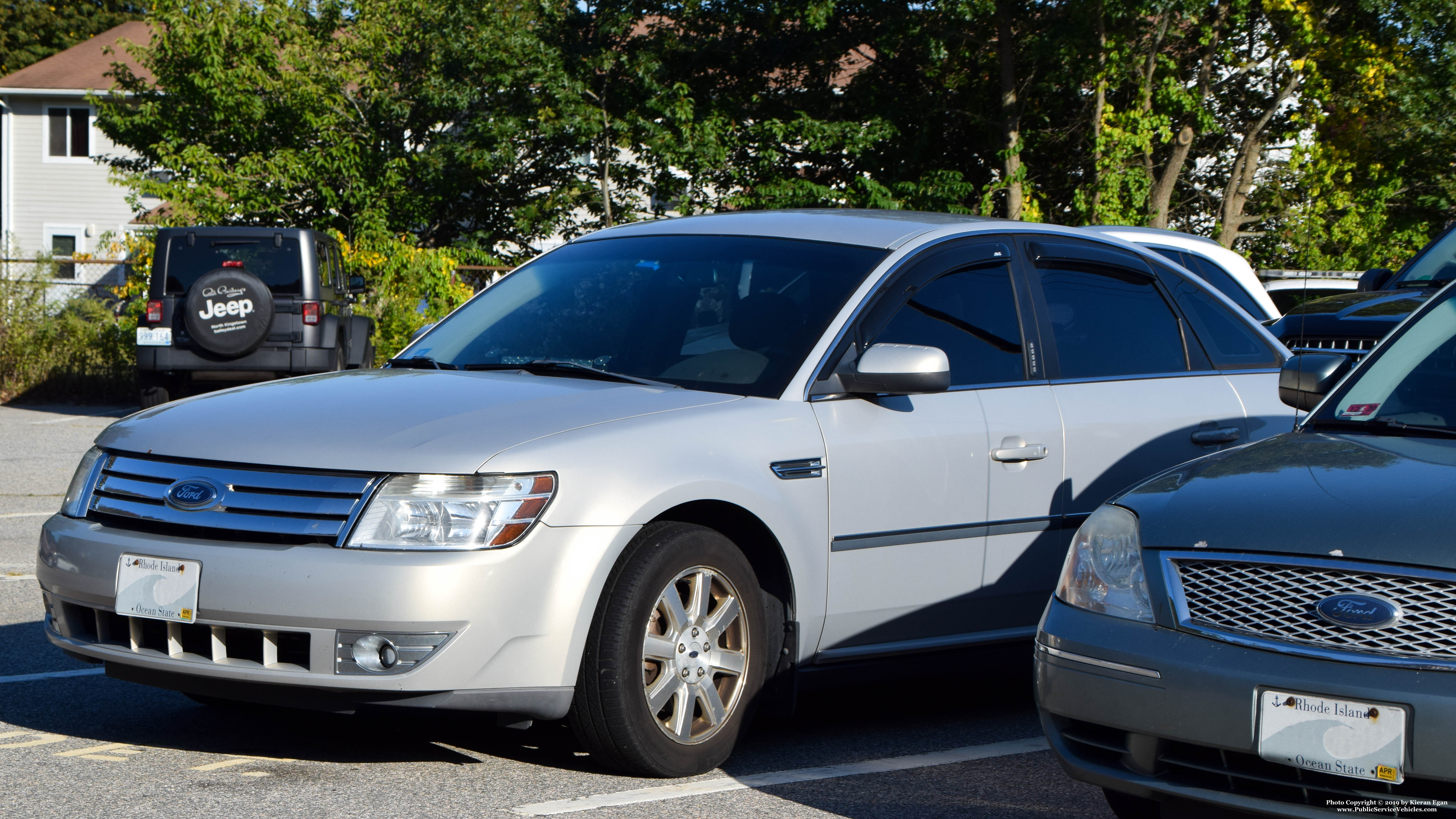 A photo  of North Kingstown Police
            Unmarked Unit, a 2008-2009 Ford Taurus             taken by Kieran Egan