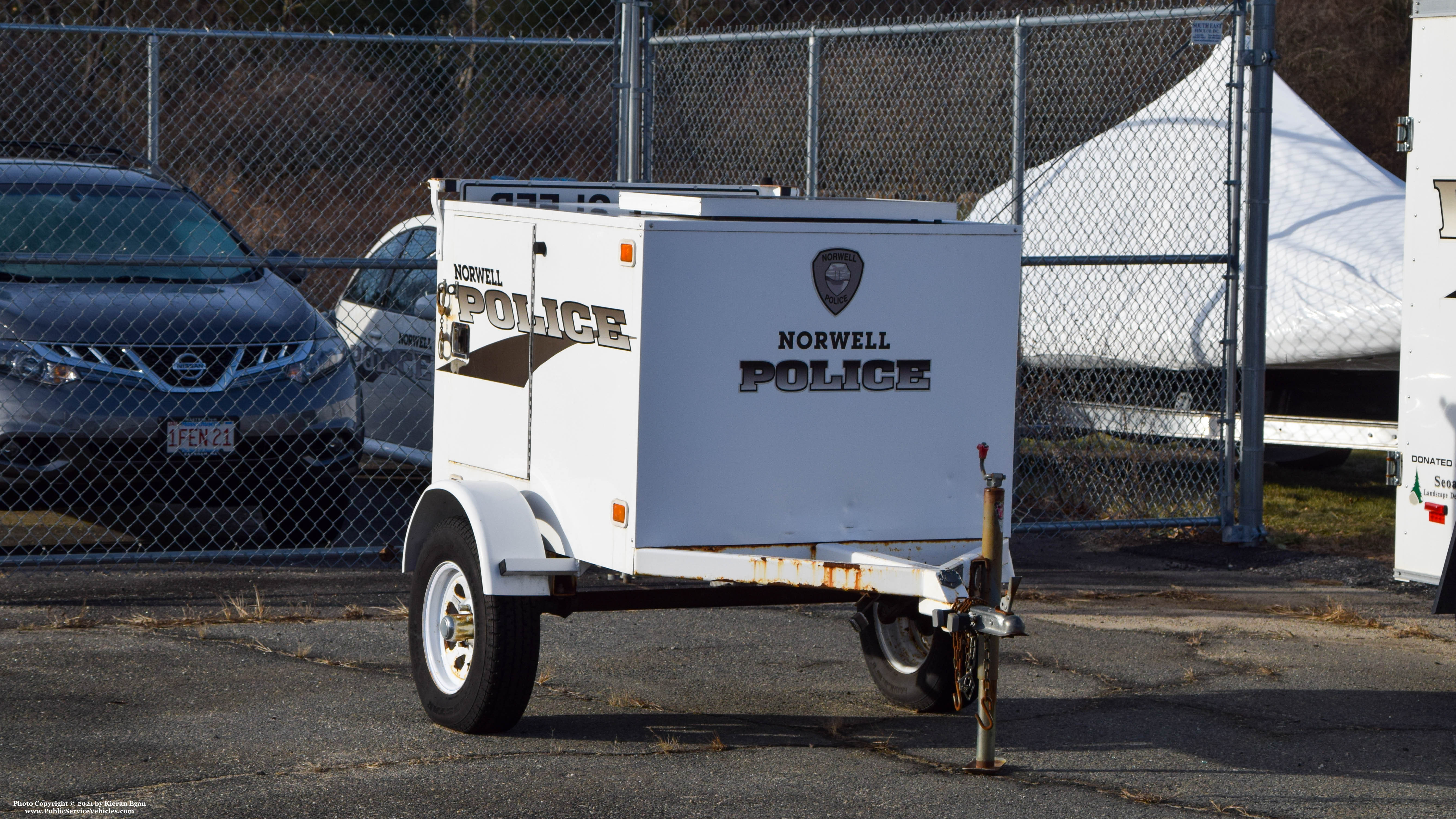 A photo  of Norwell Police
            Speed Trailer, a 1990-2010 Speed Trailer             taken by Kieran Egan