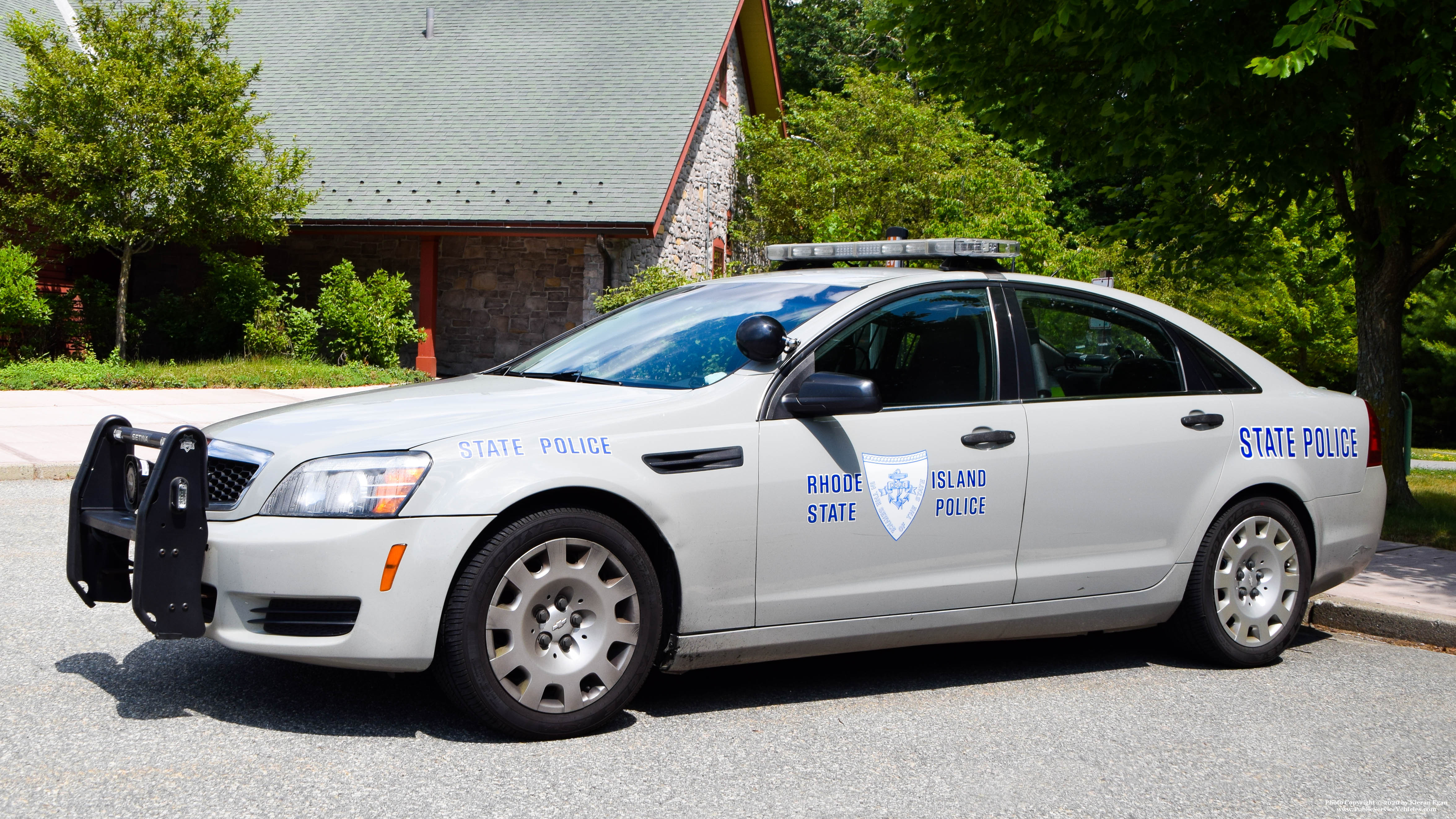 A photo  of Rhode Island State Police
            Cruiser 190, a 2013 Chevrolet Caprice             taken by Kieran Egan