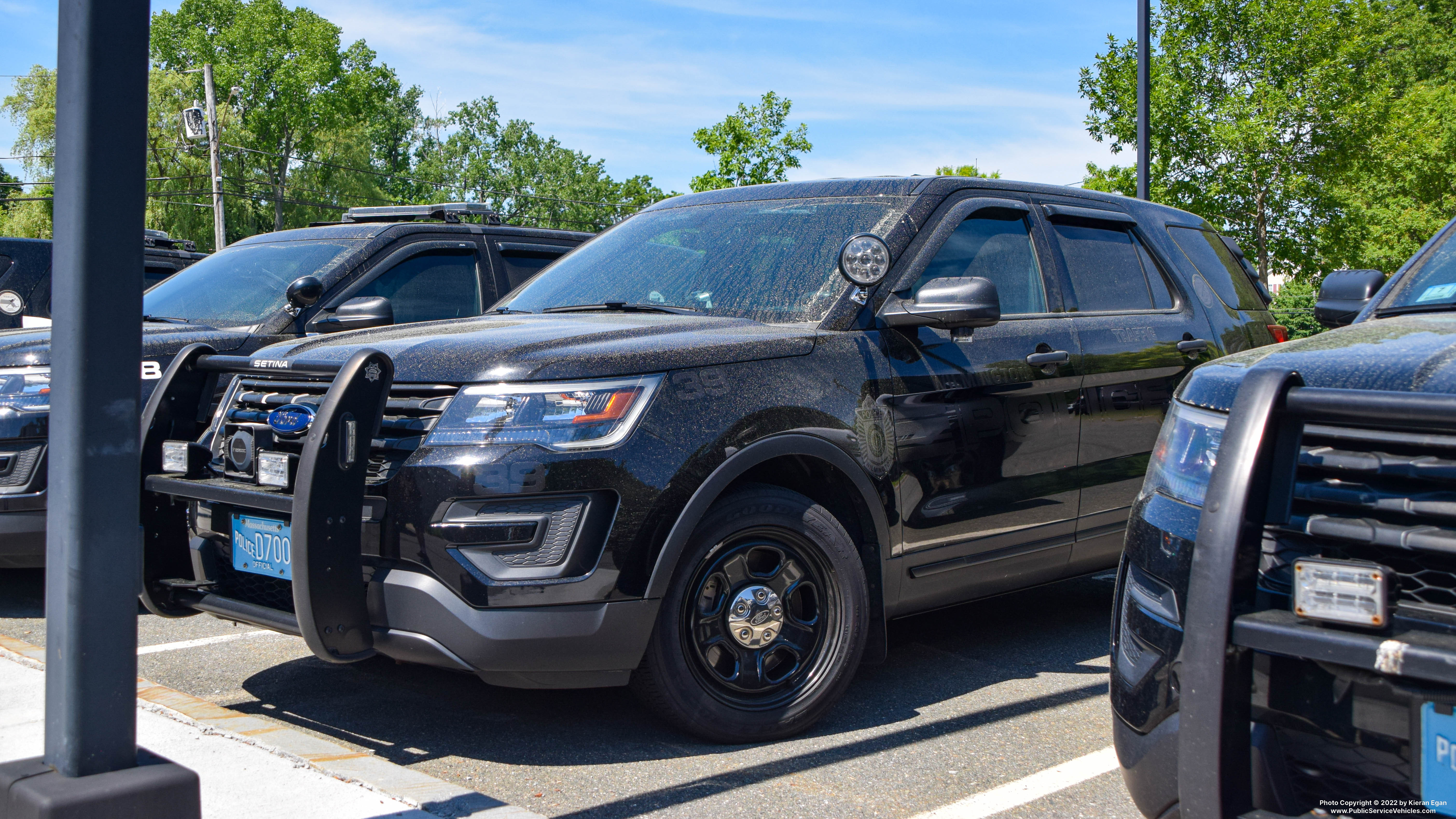 A photo  of Wilmington Police
            Cruiser 39, a 2017 Ford Police Interceptor Utility             taken by Kieran Egan