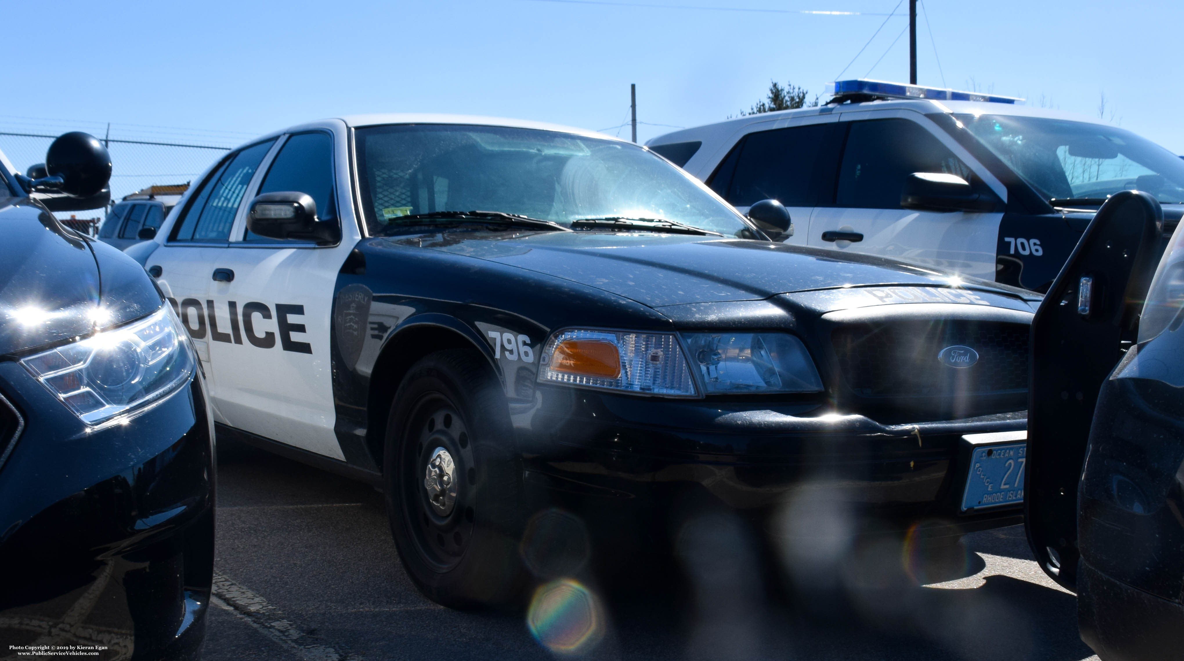 A photo  of Westerly Police
            Cruiser 796, a 2009-2011 Ford Crown Victoria Police Interceptor             taken by Kieran Egan