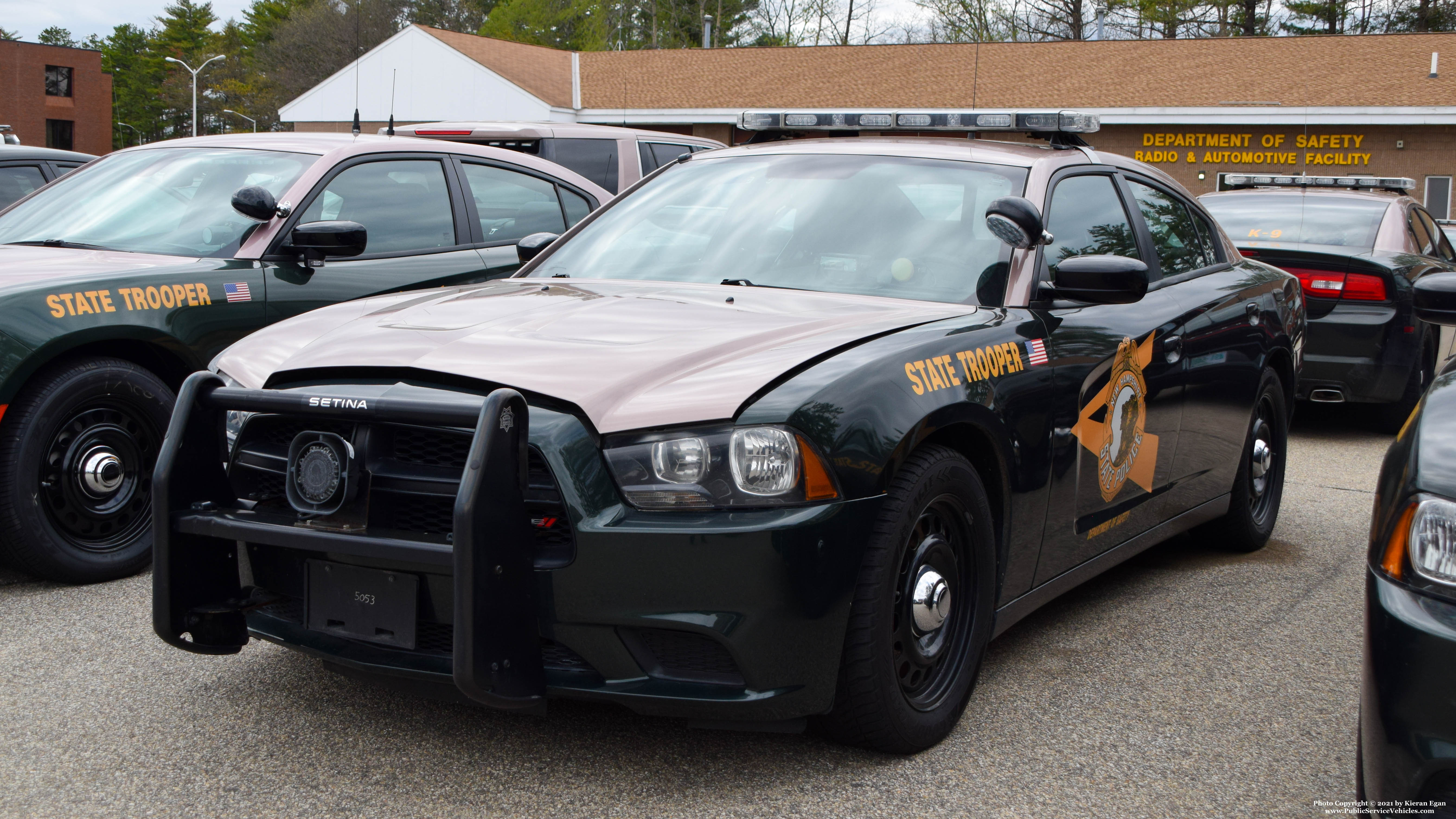 A photo  of New Hampshire State Police
            Unassigned Unit, a 2014 Dodge Charger             taken by Kieran Egan