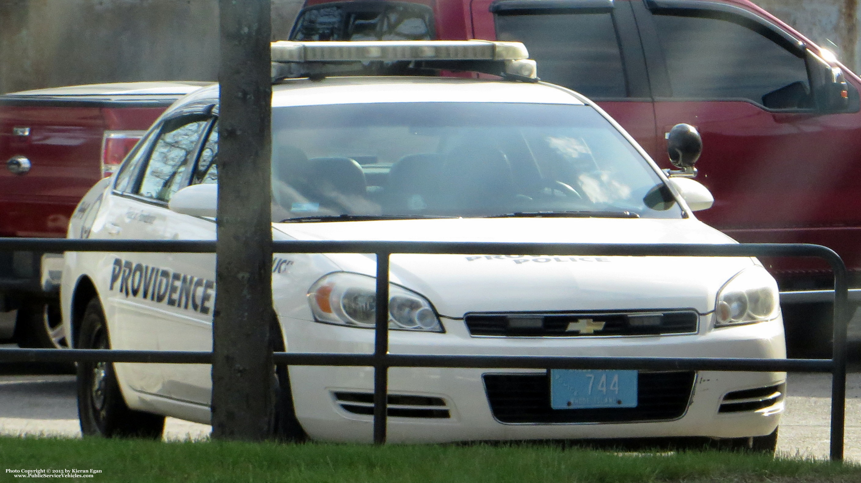 A photo  of Providence Police
            Cruiser 744, a 2006-2013 Chevrolet Impala             taken by Kieran Egan