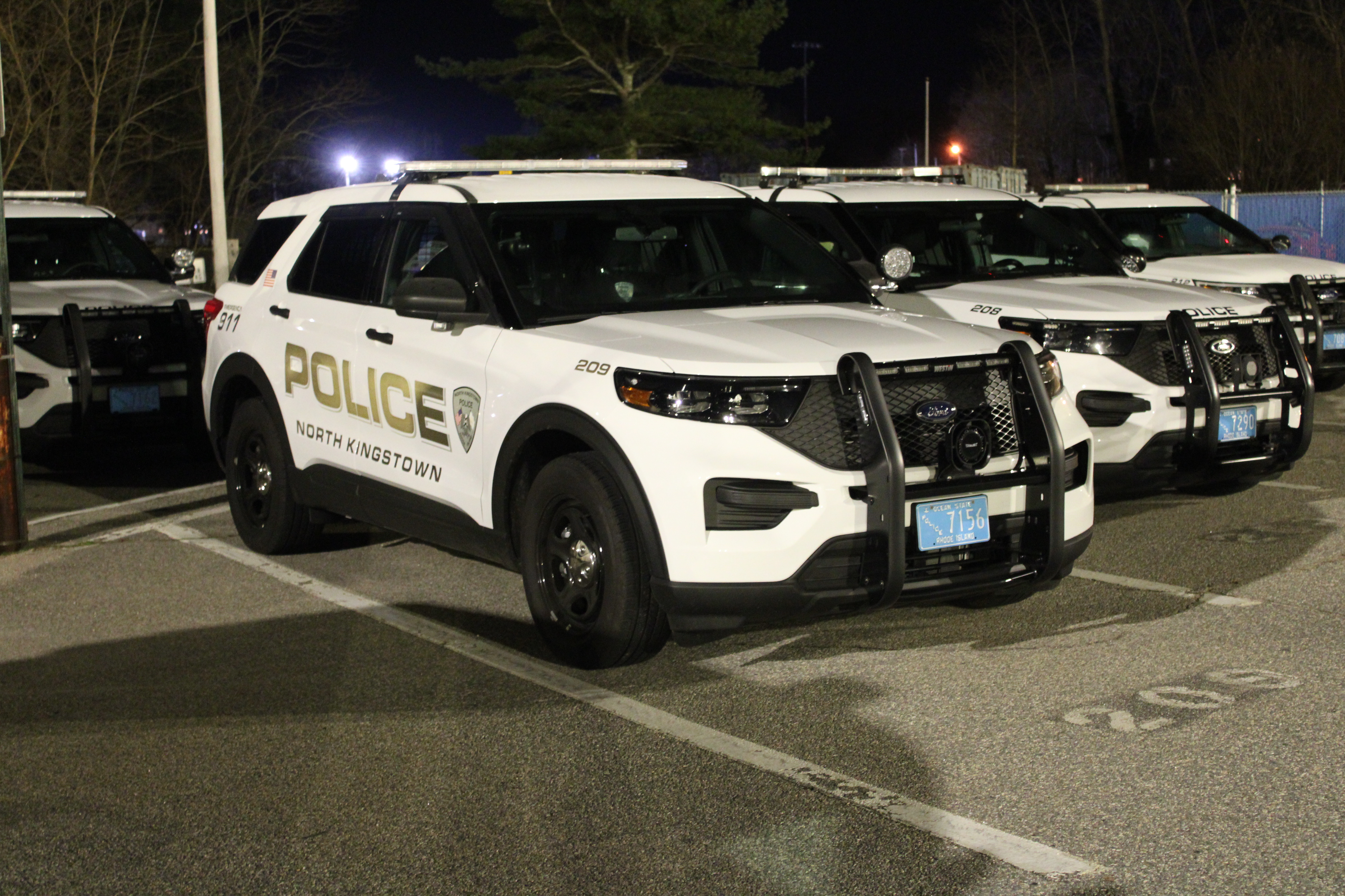 A photo  of North Kingstown Police
            Cruiser 209, a 2022 Ford Police Interceptor Utility             taken by @riemergencyvehicles