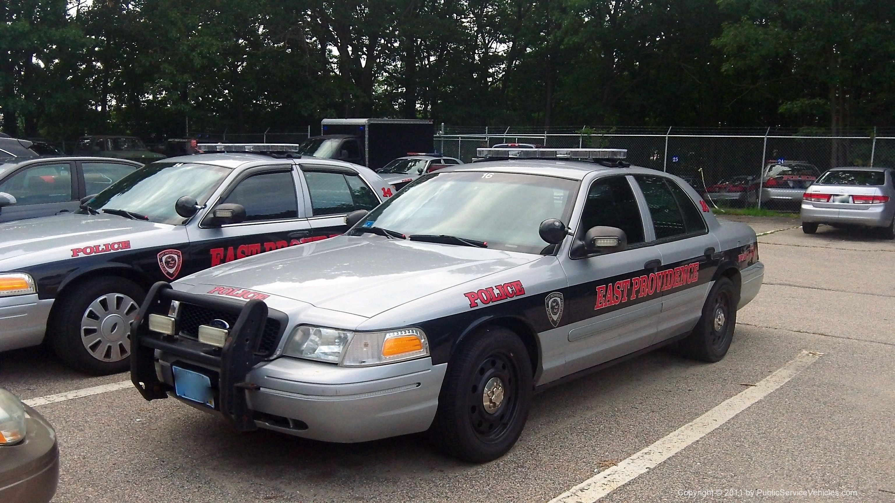 A photo  of East Providence Police
            Car 16, a 2006-2008 Ford Crown Victoria Police Interceptor             taken by Kieran Egan