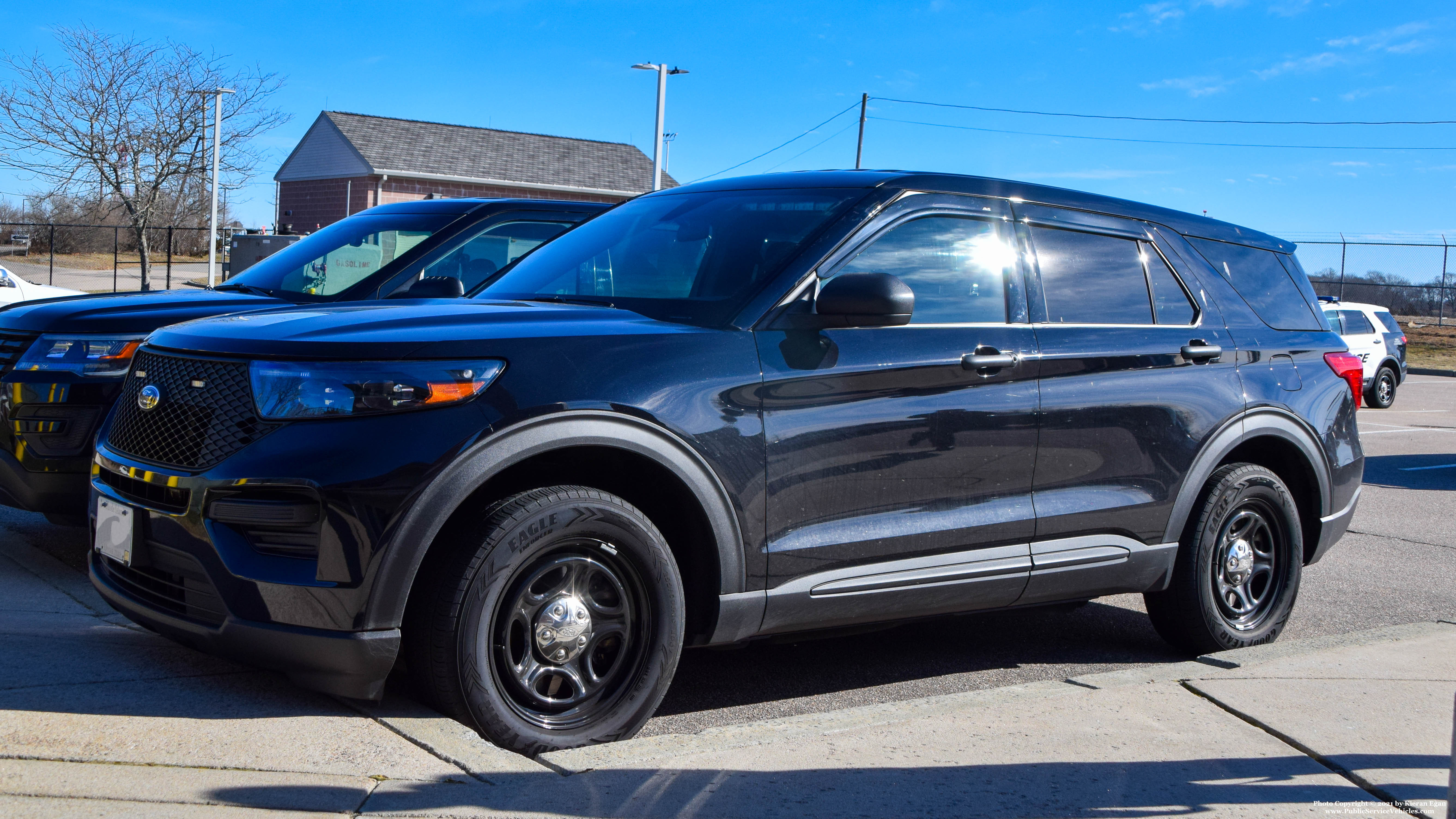 A photo  of Westerly Police
            Cruiser 701, a 2020 Ford Police Interceptor Utility             taken by Kieran Egan