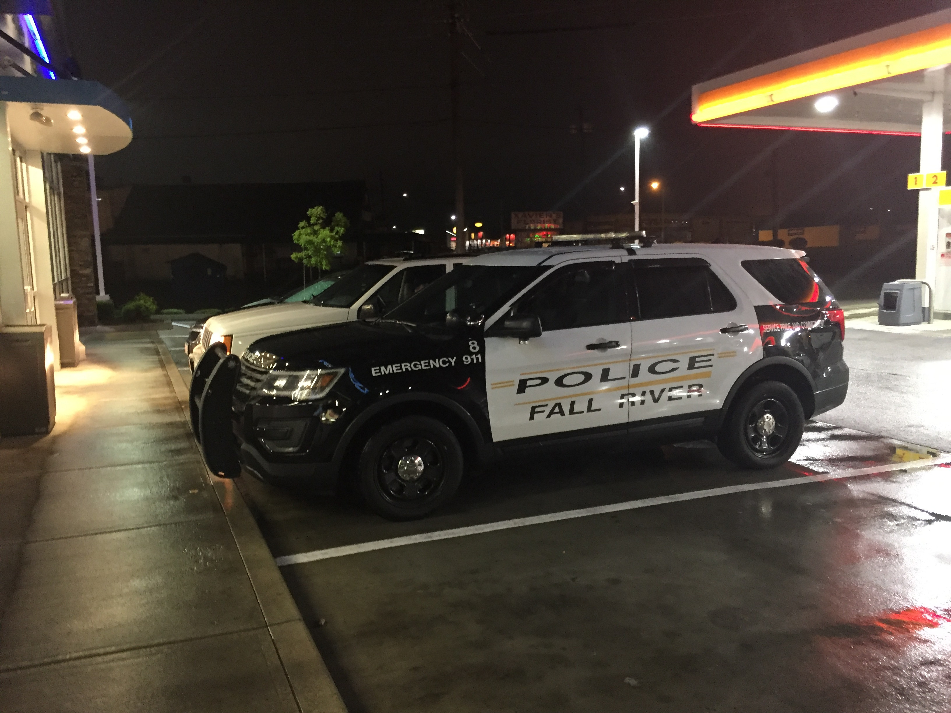 A photo  of Fall River Police
            Car 8, a 2017 Ford Police Interceptor Utility             taken by @riemergencyvehicles
