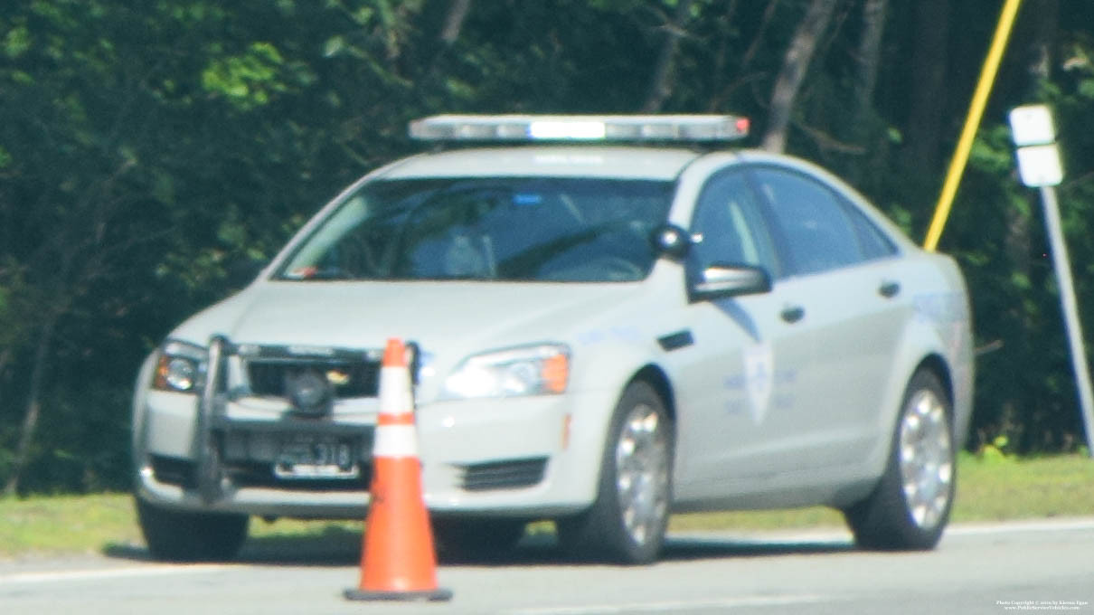 A photo  of Rhode Island State Police
            Cruiser 318, a 2013 Chevrolet Caprice             taken by Kieran Egan