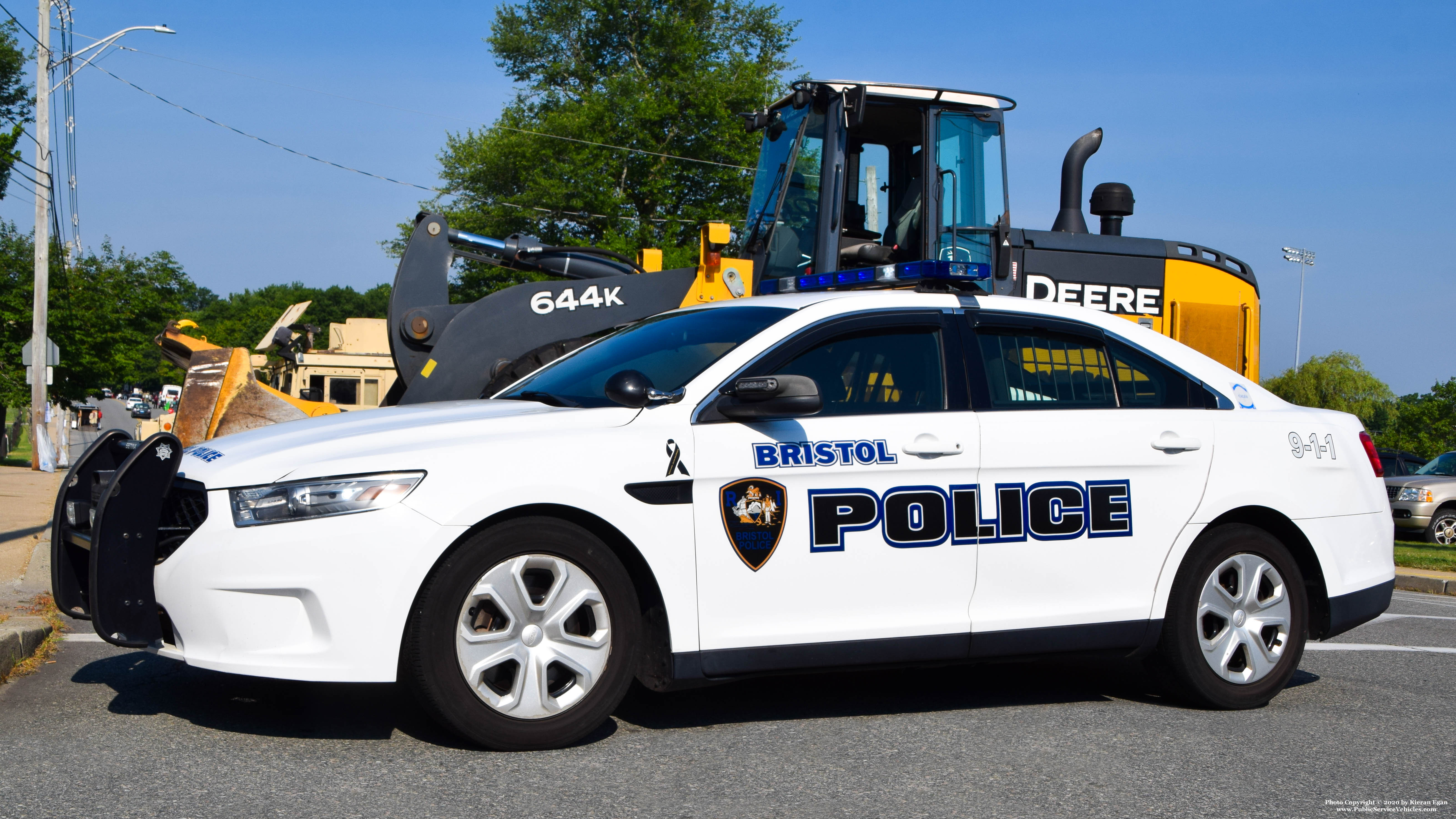 A photo  of Bristol Police
            Cruiser 111, a 2013 Ford Police Interceptor Sedan             taken by Kieran Egan