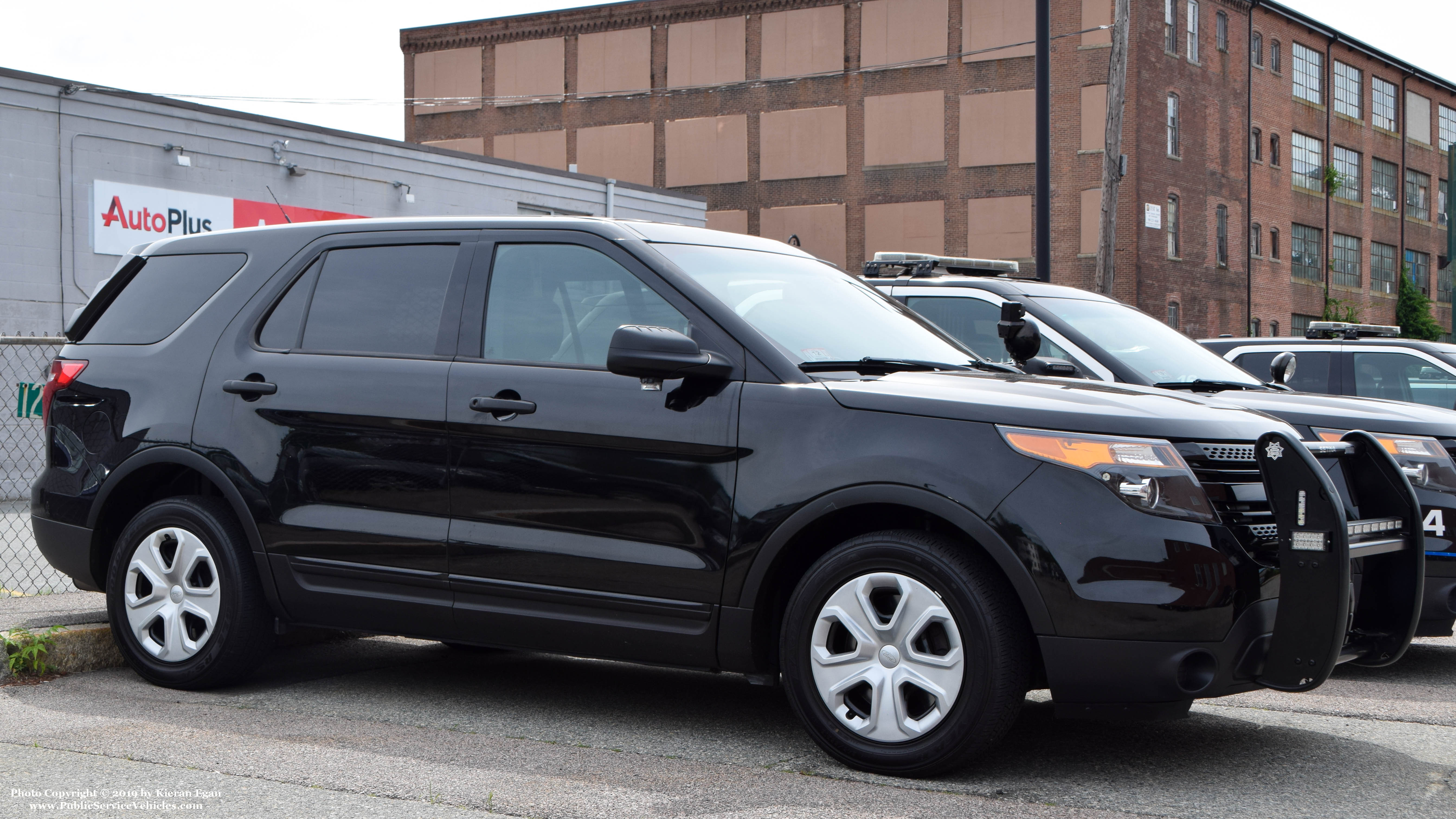A photo  of Attleboro Police
            Car 12, a 2014 Ford Police Interceptor Utility             taken by Kieran Egan